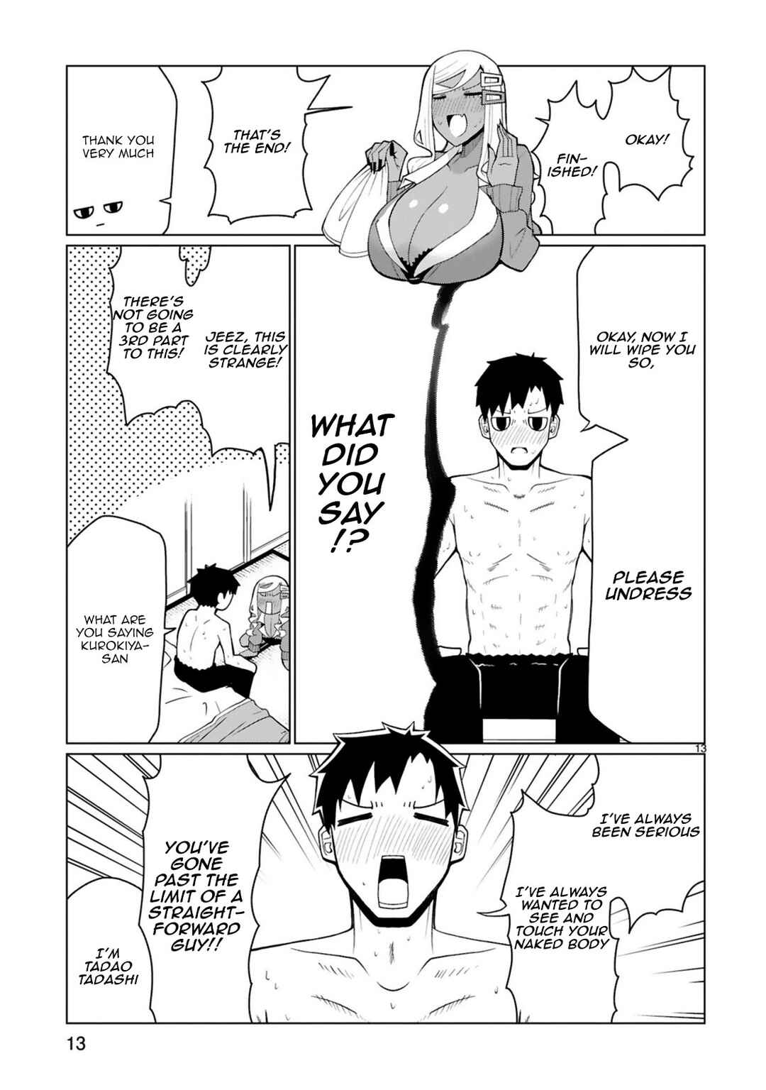 Page 13 Chapter 35 Tedama ni Toritai Kurokiya-san