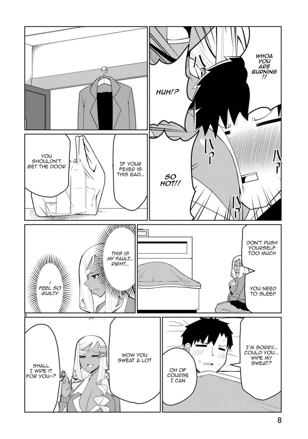 Page 8 Chapter 35 Tedama ni Toritai Kurokiya-san