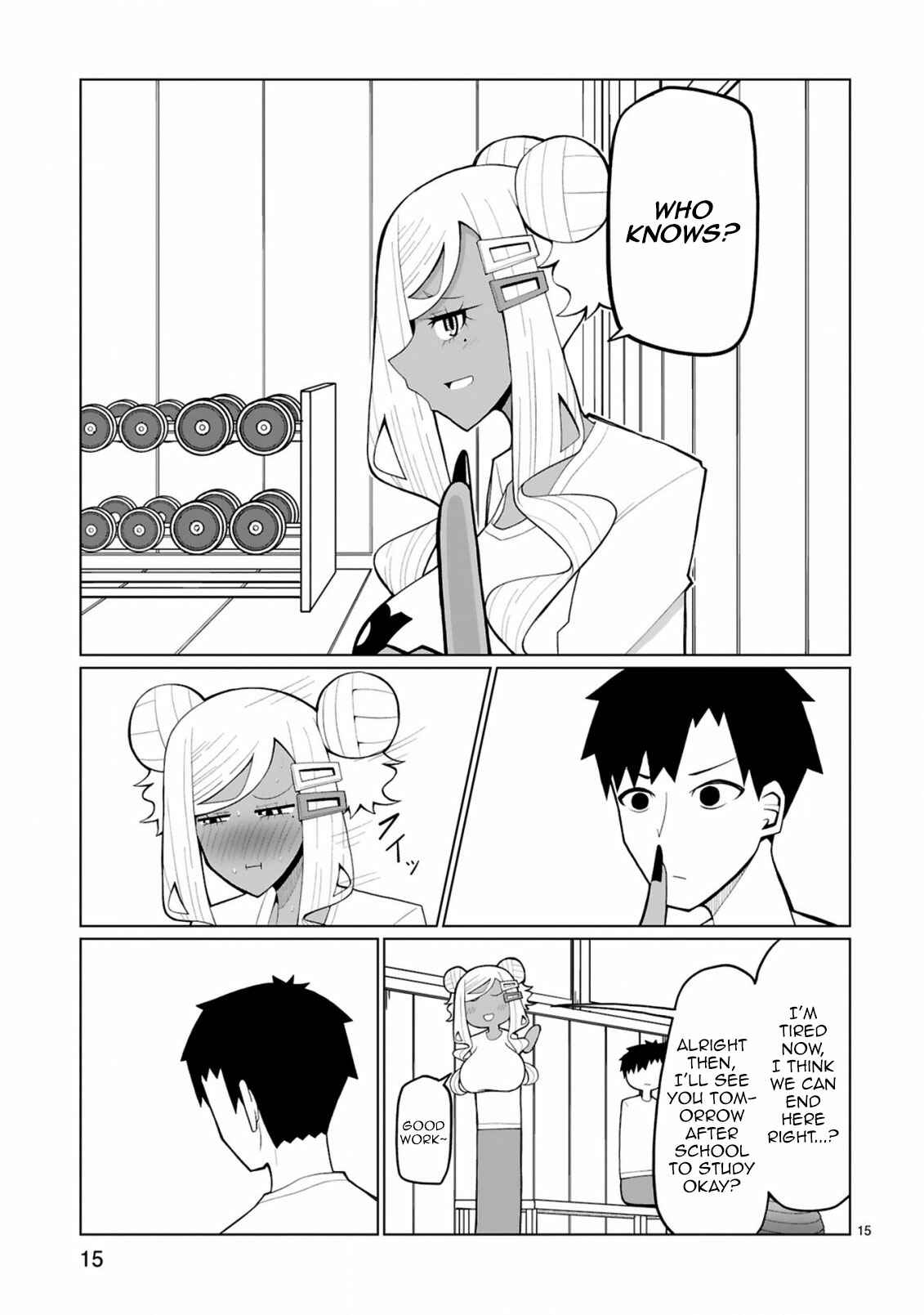 Page 15 Chapter 25 Tedama ni Toritai Kurokiya-san