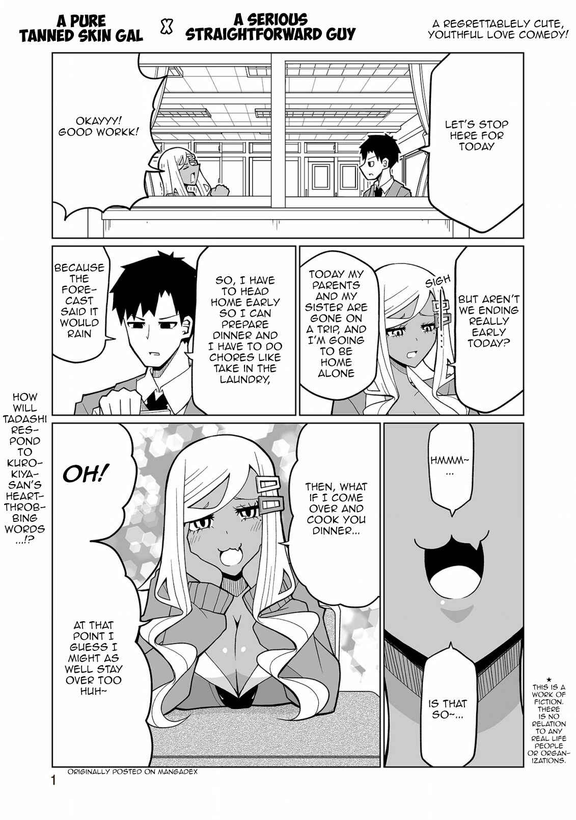 Page 1 Chapter 31 Tedama ni Toritai Kurokiya-san