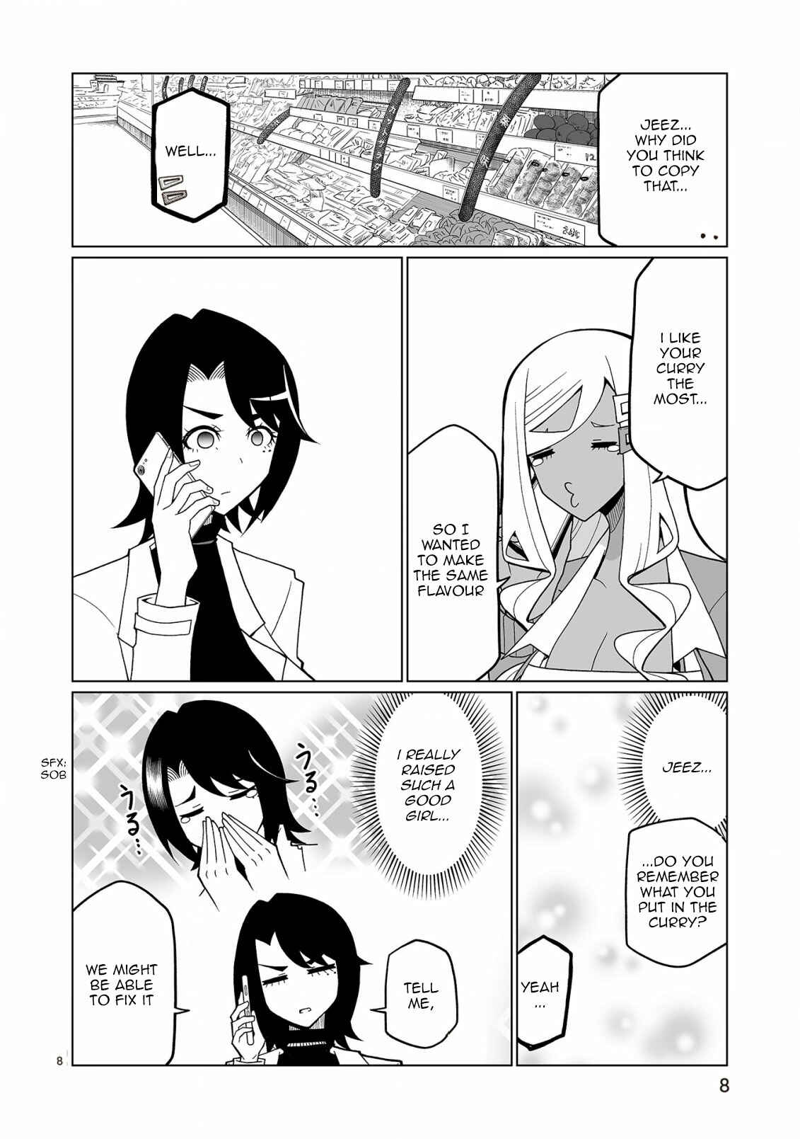 Page 8 Chapter 31 Tedama ni Toritai Kurokiya-san