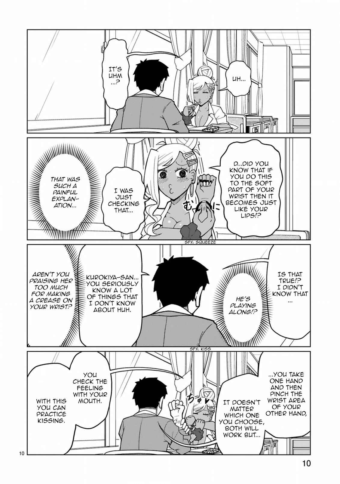 Page 10 Chapter 6 Tedama ni Toritai Kurokiya-san