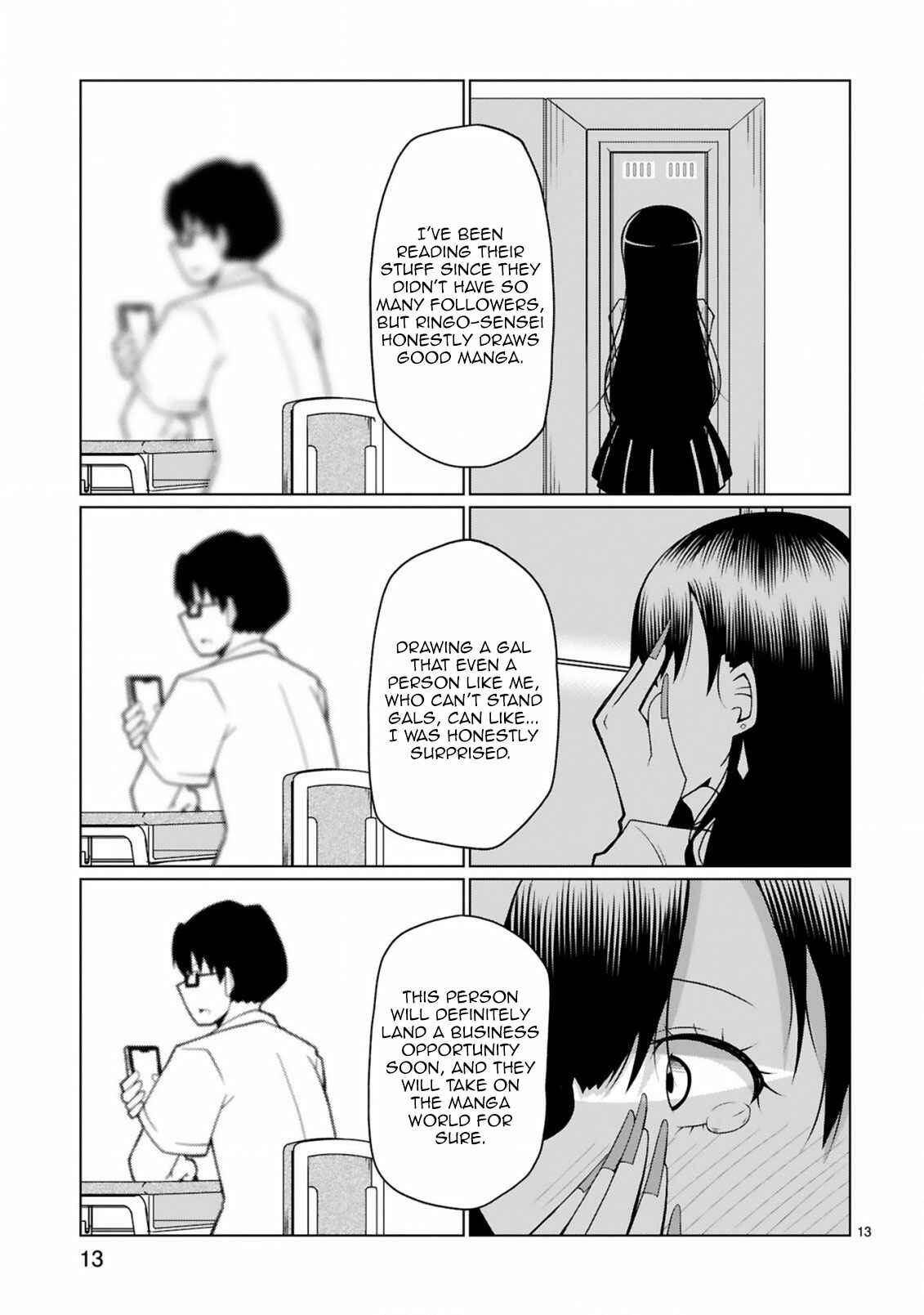Page 13 Chapter 10 Tedama ni Toritai Kurokiya-san