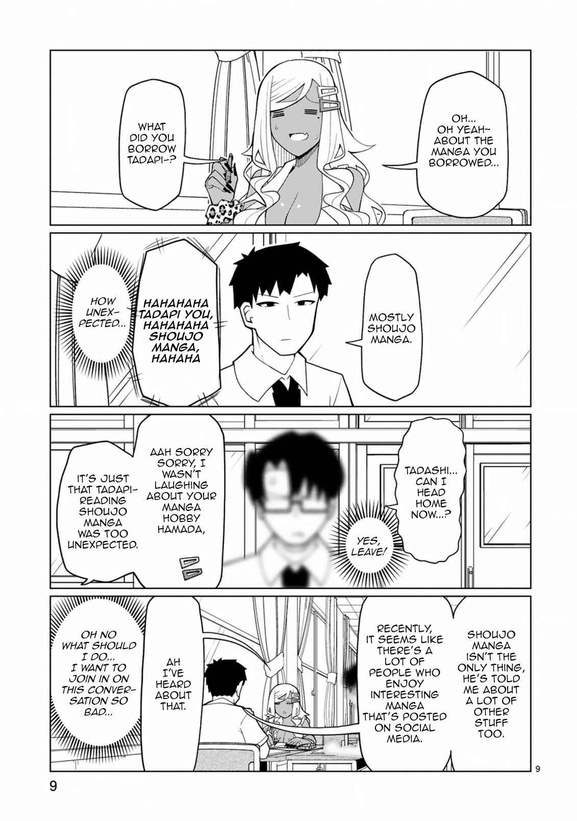 Page 9 Chapter 10 Tedama ni Toritai Kurokiya-san