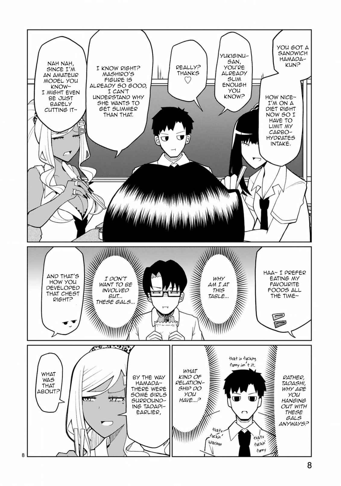 Page 8 Chapter 9 Tedama ni Toritai Kurokiya-san