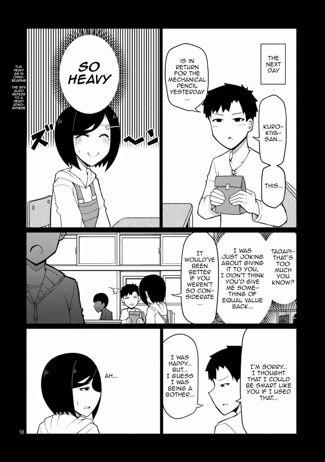 Page 10 Chapter 8 Tedama ni Toritai Kurokiya-san