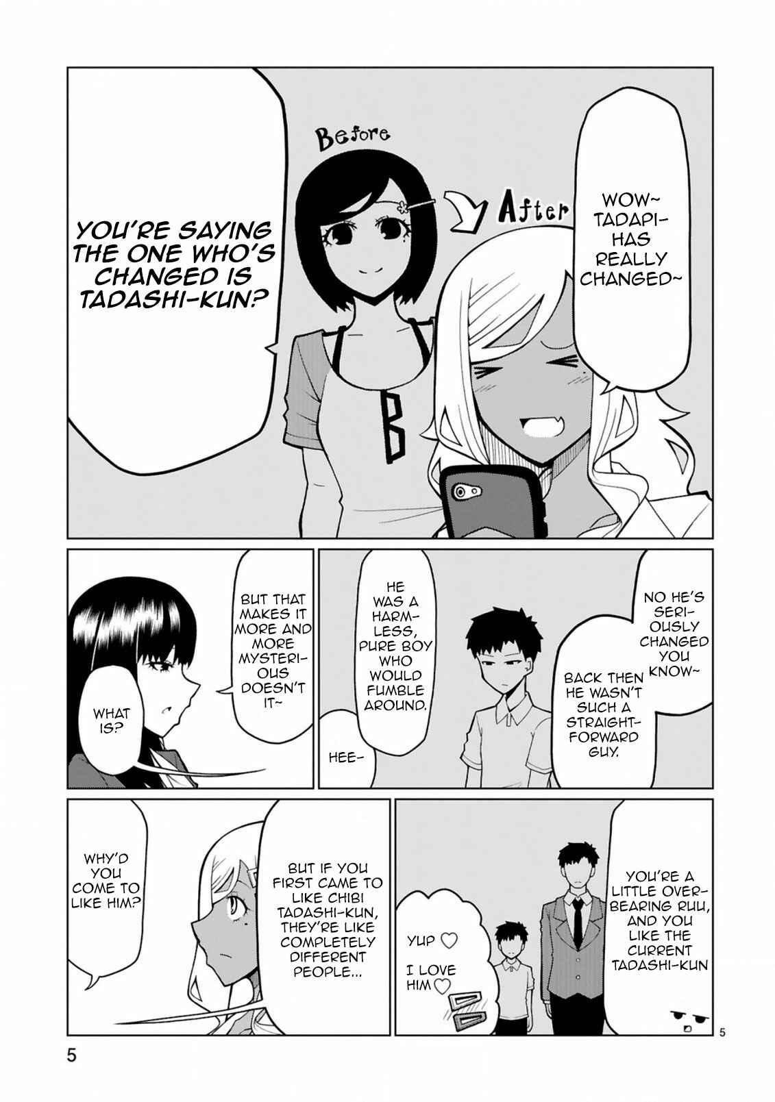 Page 5 Chapter 8 Tedama ni Toritai Kurokiya-san