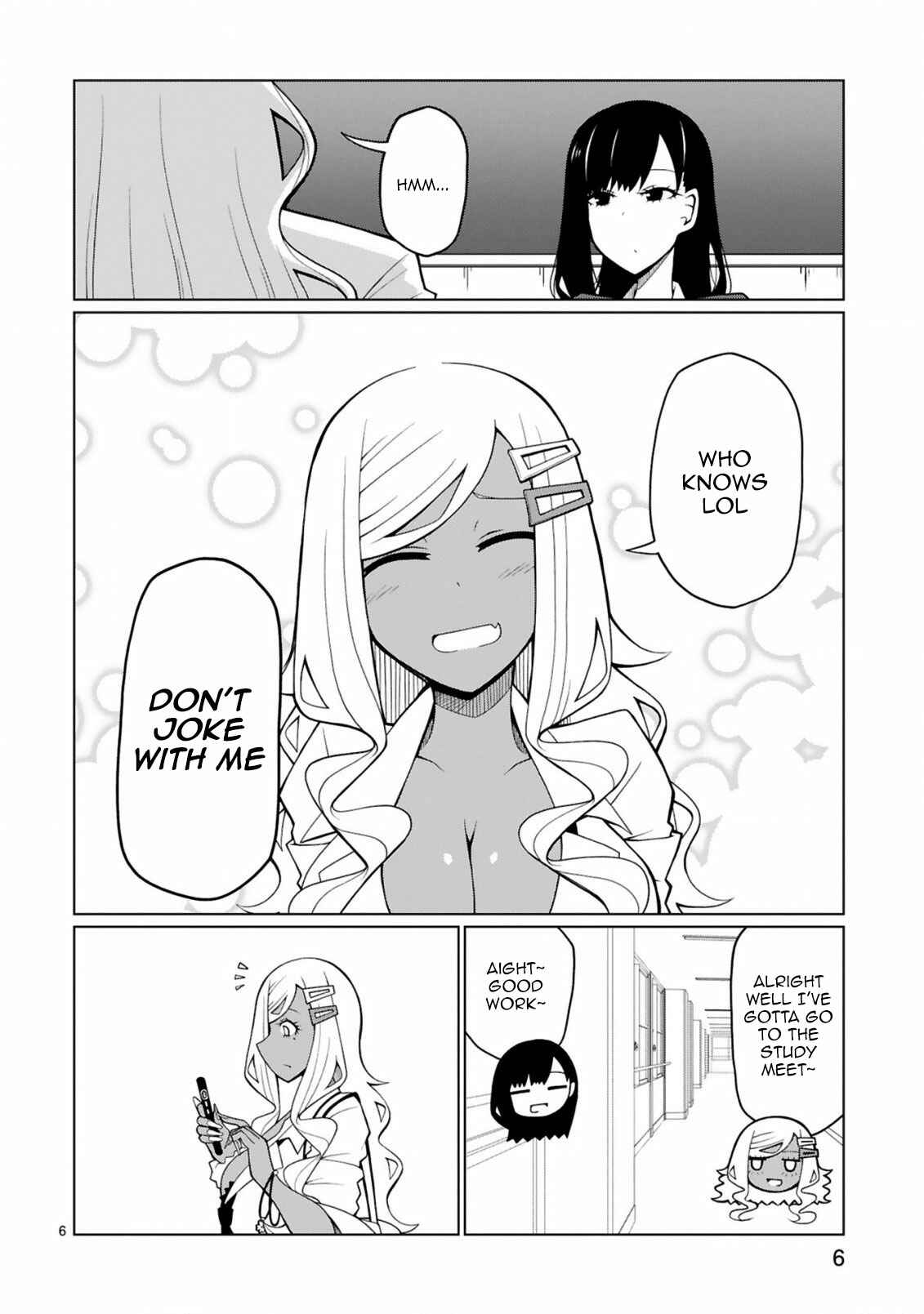 Page 6 Chapter 8 Tedama ni Toritai Kurokiya-san