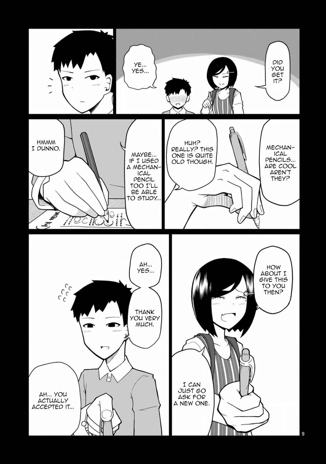 Page 9 Chapter 8 Tedama ni Toritai Kurokiya-san