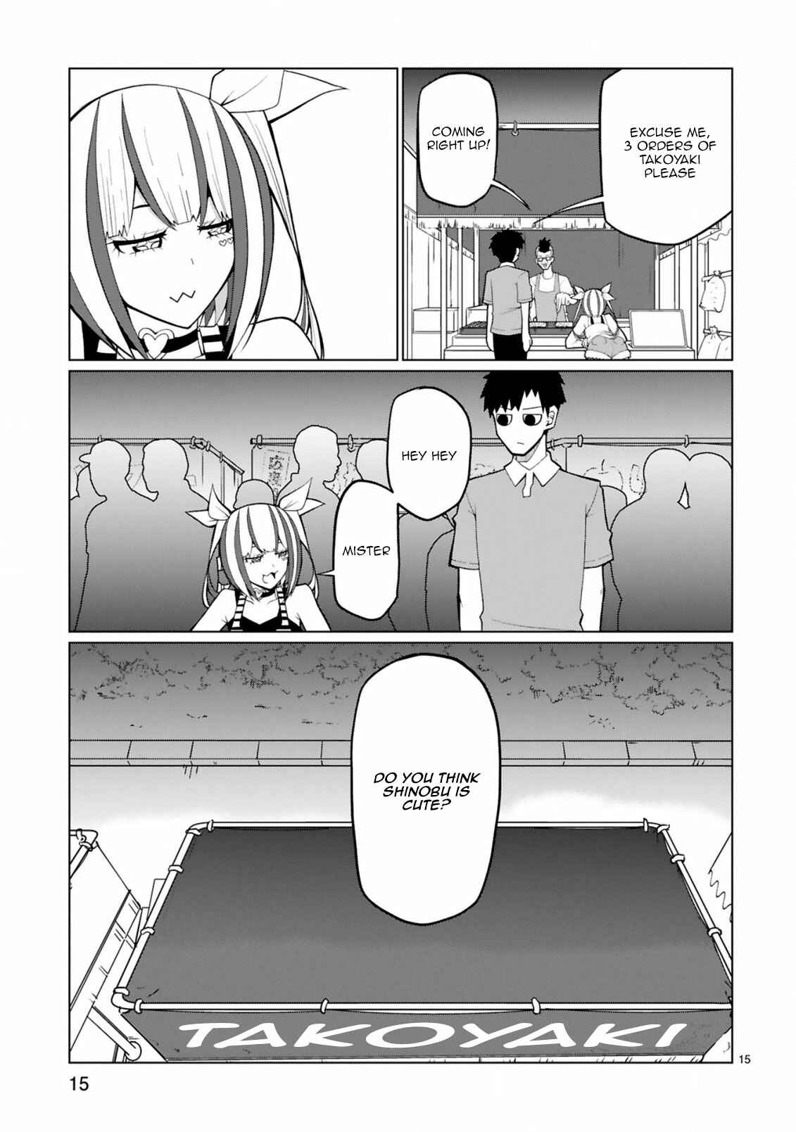 Page 15 Chapter 23 Tedama ni Toritai Kurokiya-san