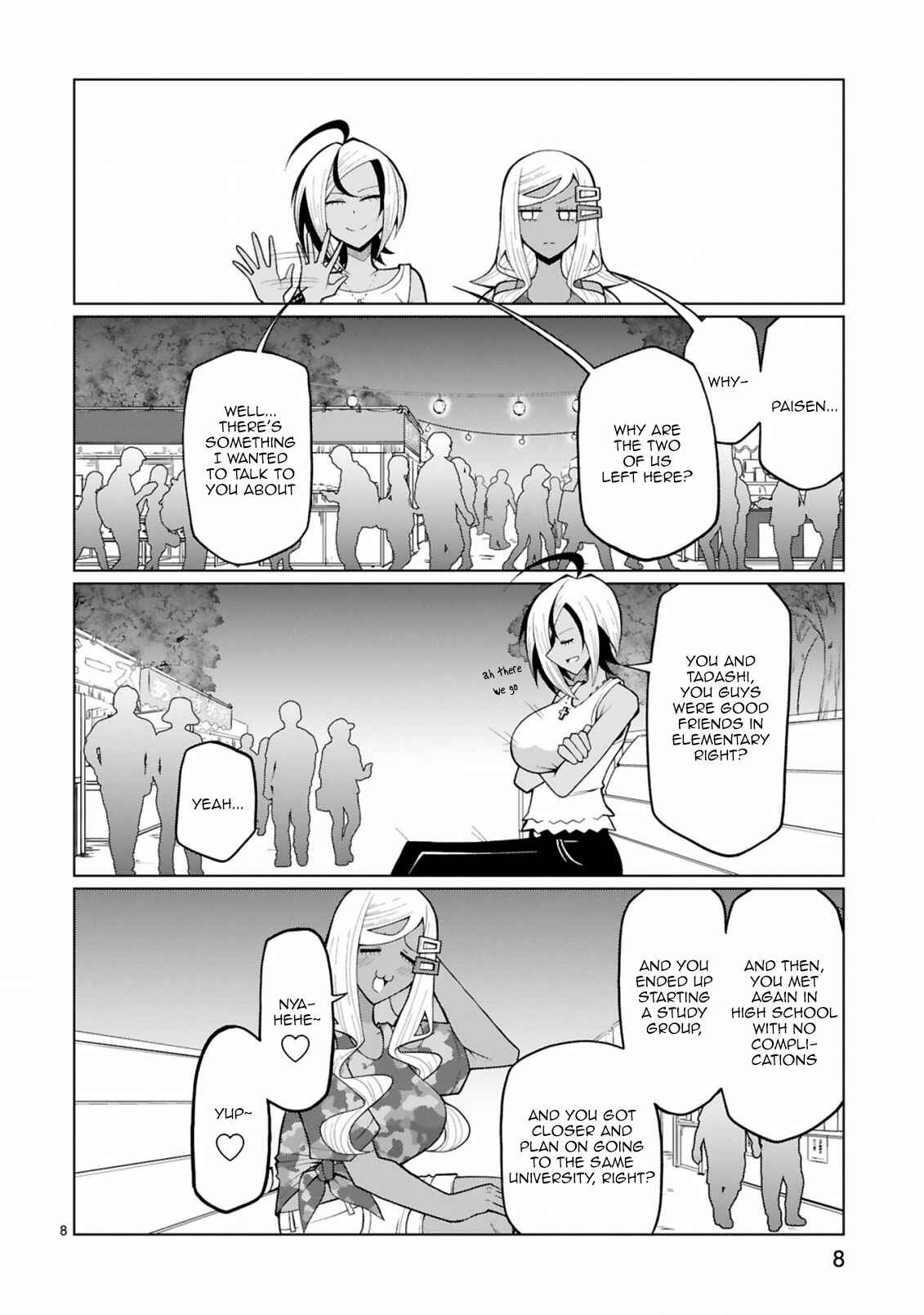 Page 8 Chapter 23 Tedama ni Toritai Kurokiya-san