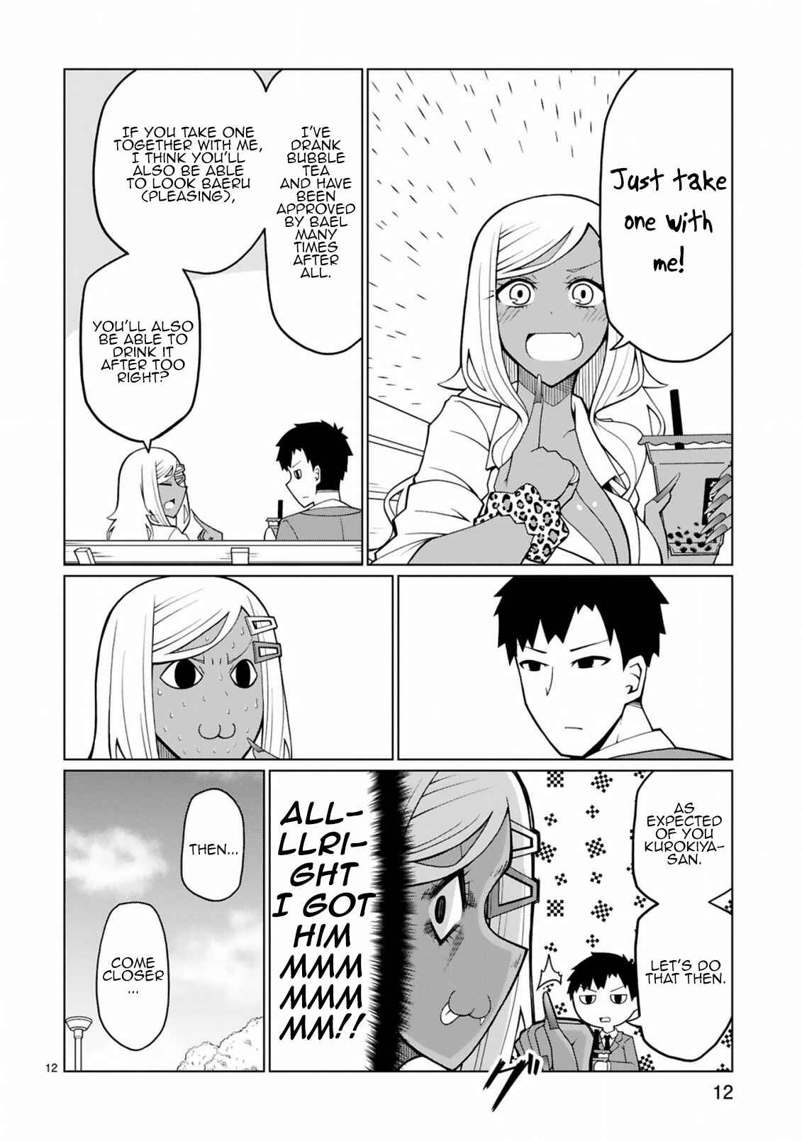 Page 12 Chapter 5 Tedama ni Toritai Kurokiya-san