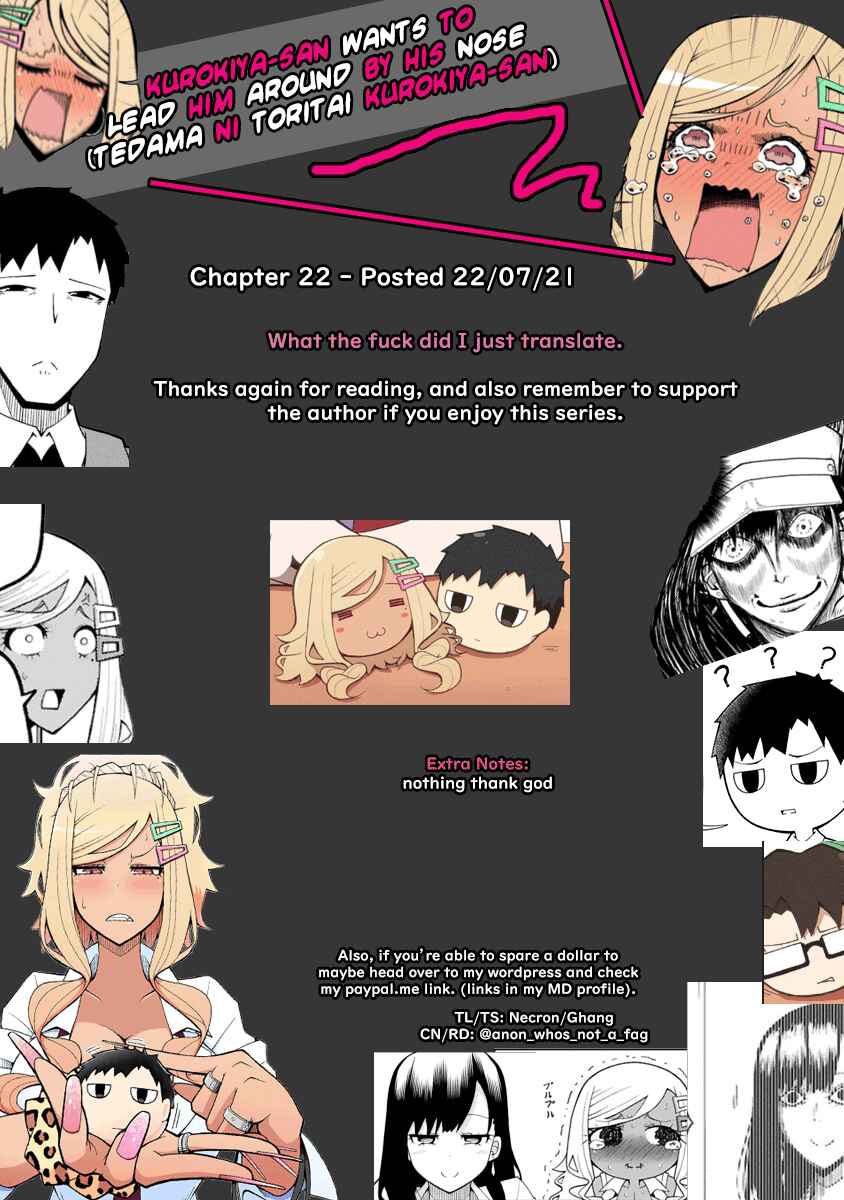Page 19 Chapter 22 Tedama ni Toritai Kurokiya-san