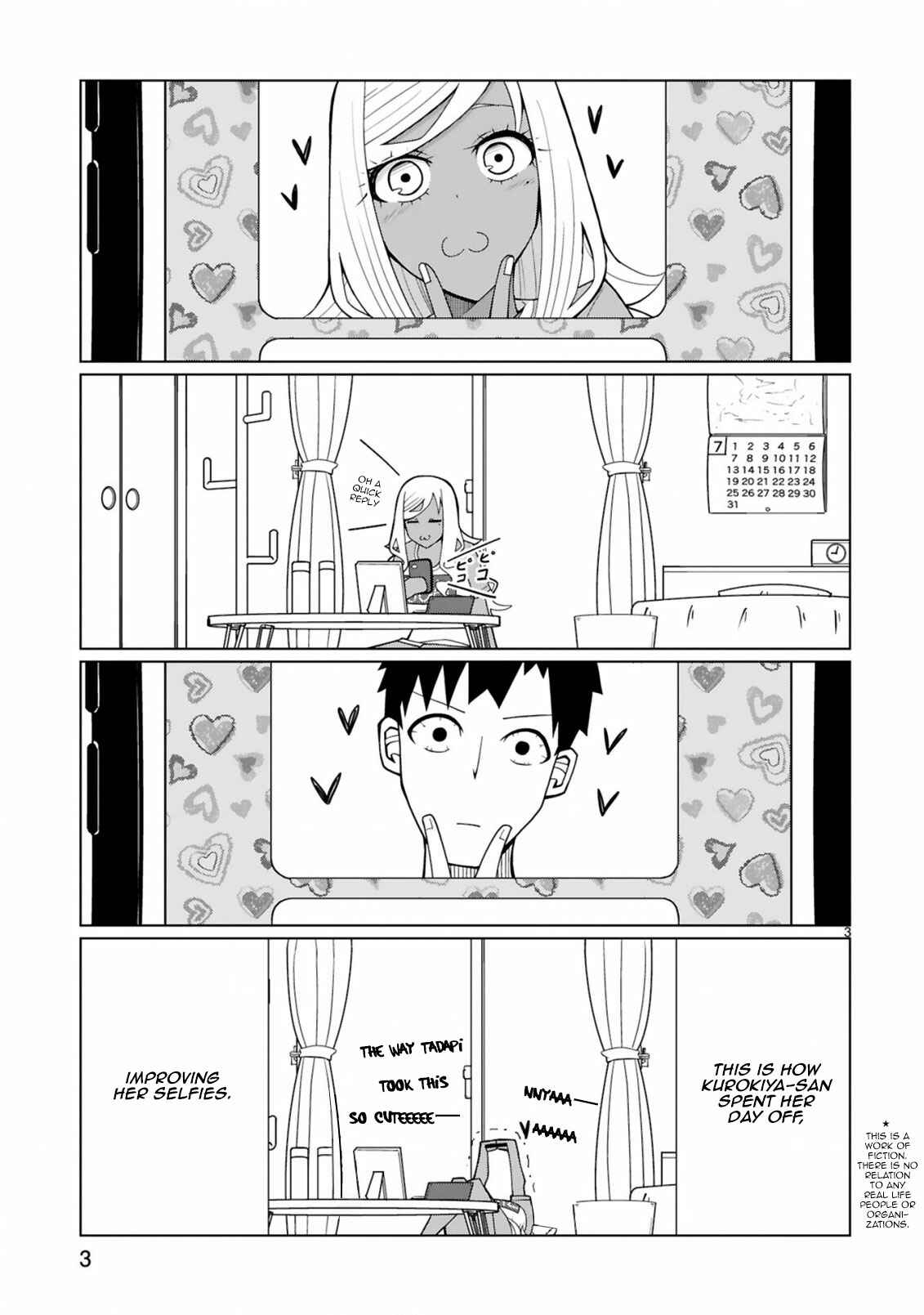 Page 4 Chapter 14 Tedama ni Toritai Kurokiya-san