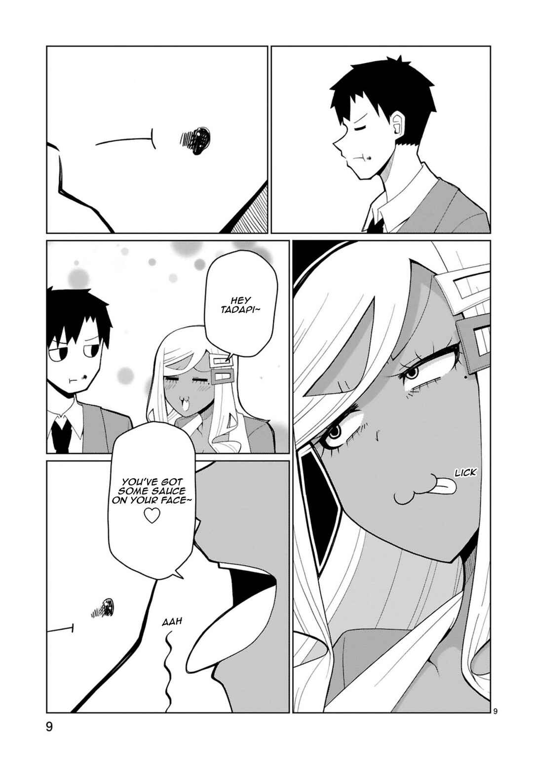 Page 9 Chapter 36 Tedama ni Toritai Kurokiya-san