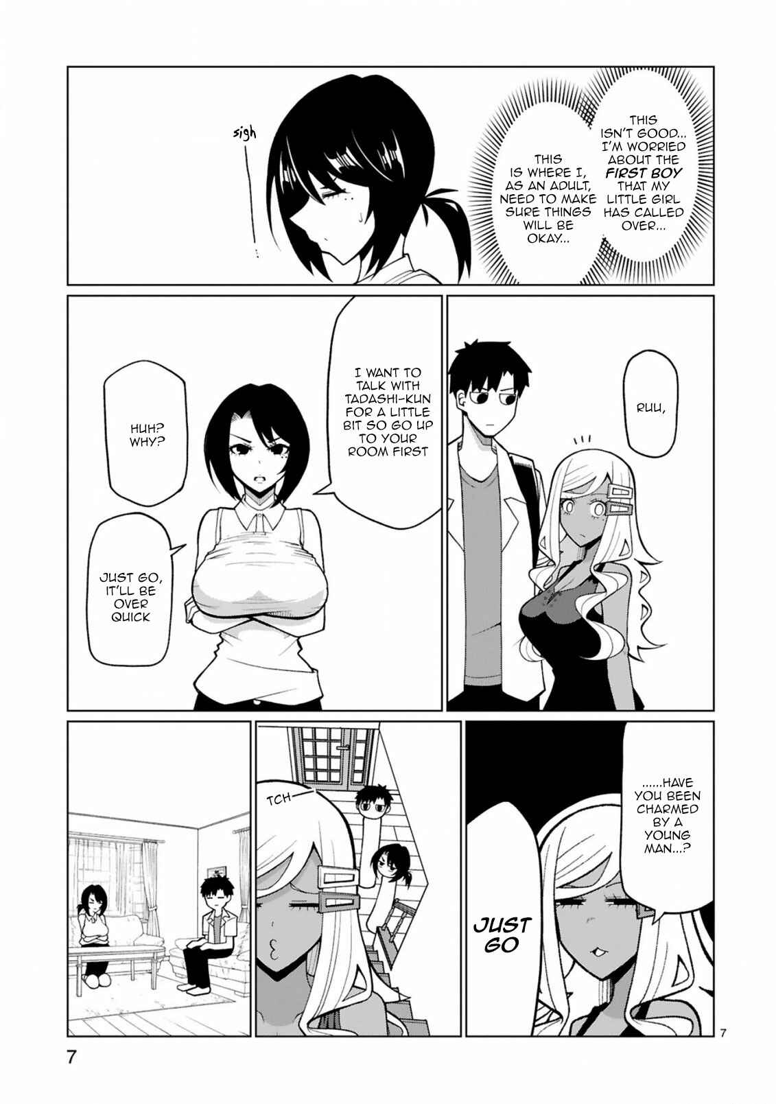 Page 8 Chapter 21 Tedama ni Toritai Kurokiya-san