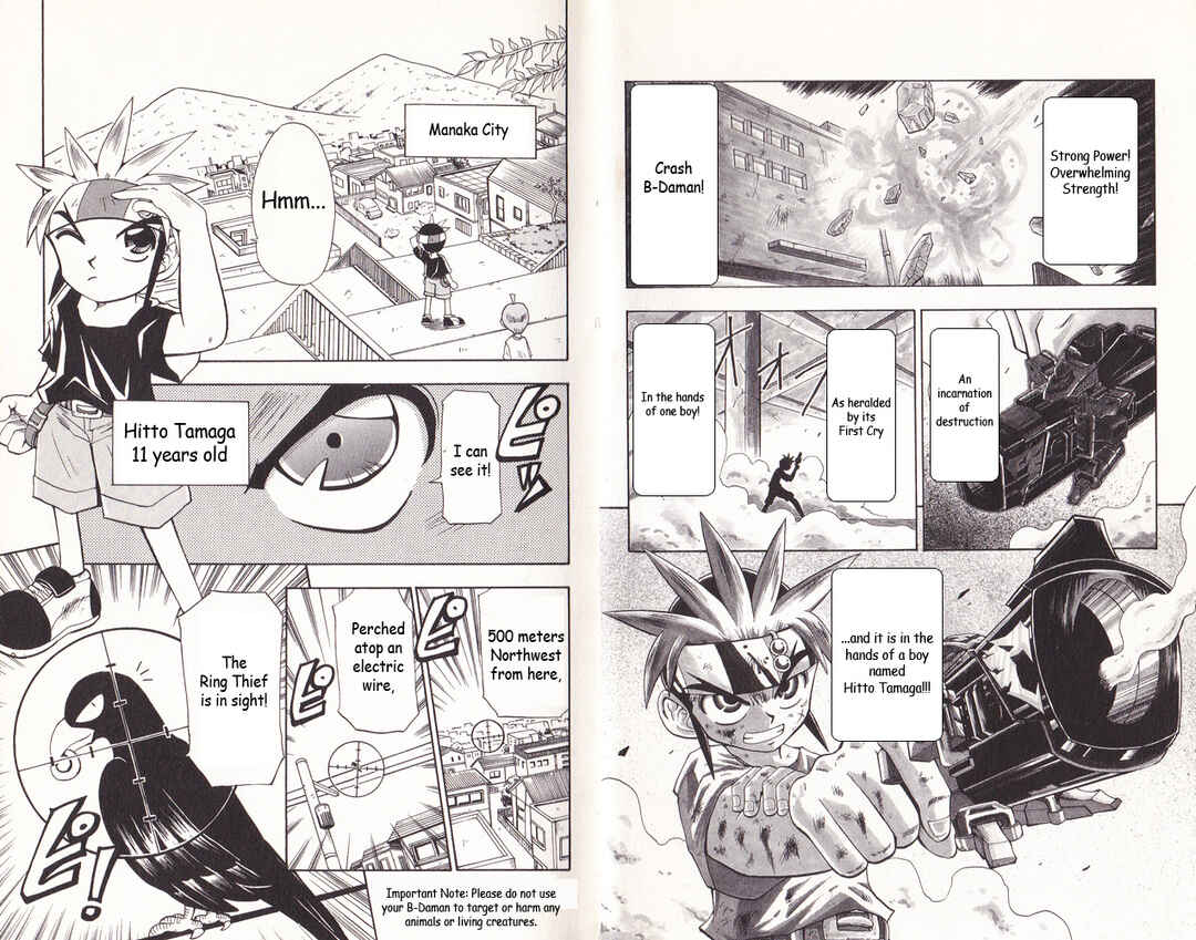 Page 5 Chapter 1 Bakukyuu Hit! Crash B-Daman