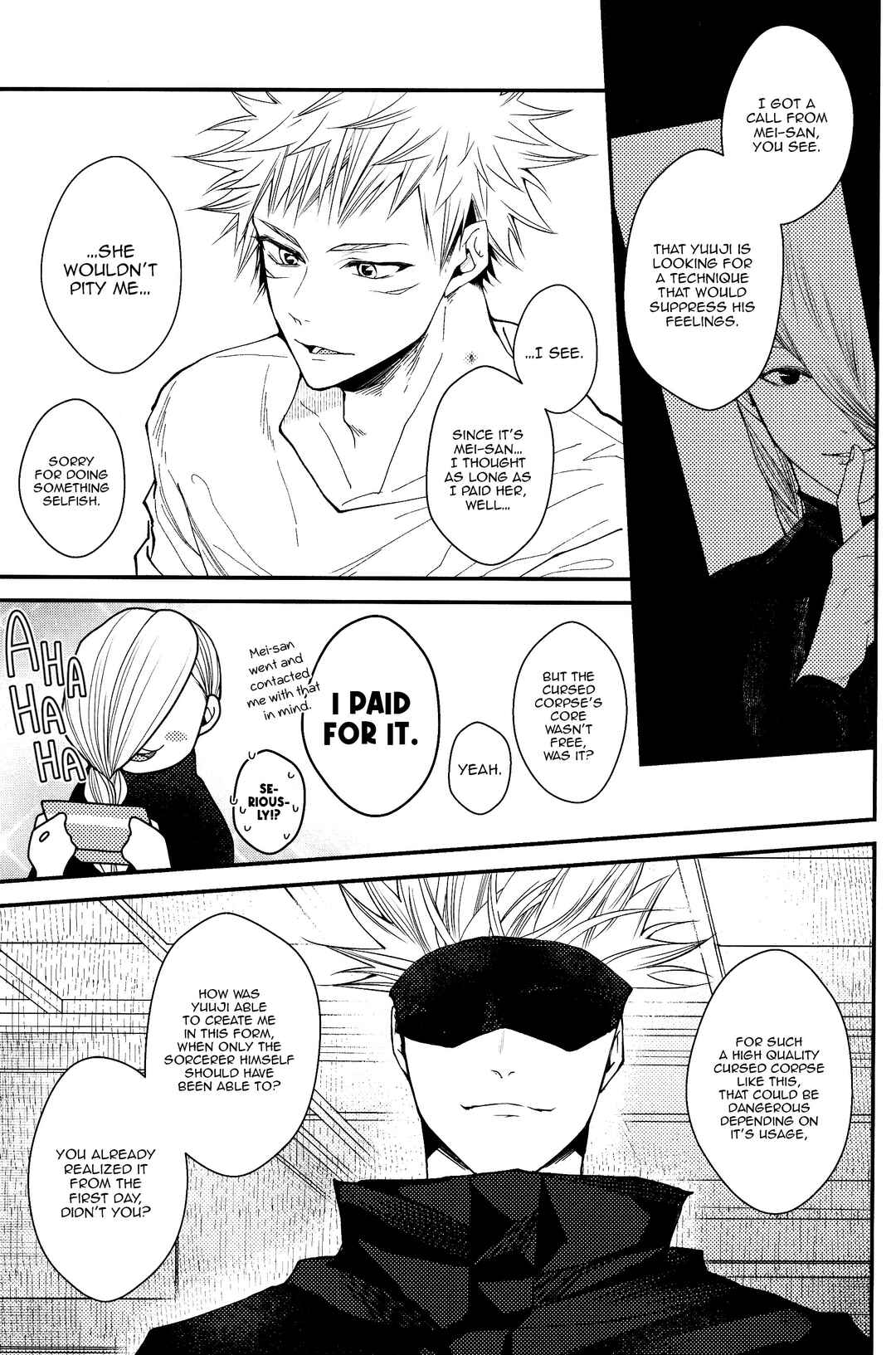 Page 68 Chapter 2 Jujutsu Kaisen - #02-04 (Doujinshi)