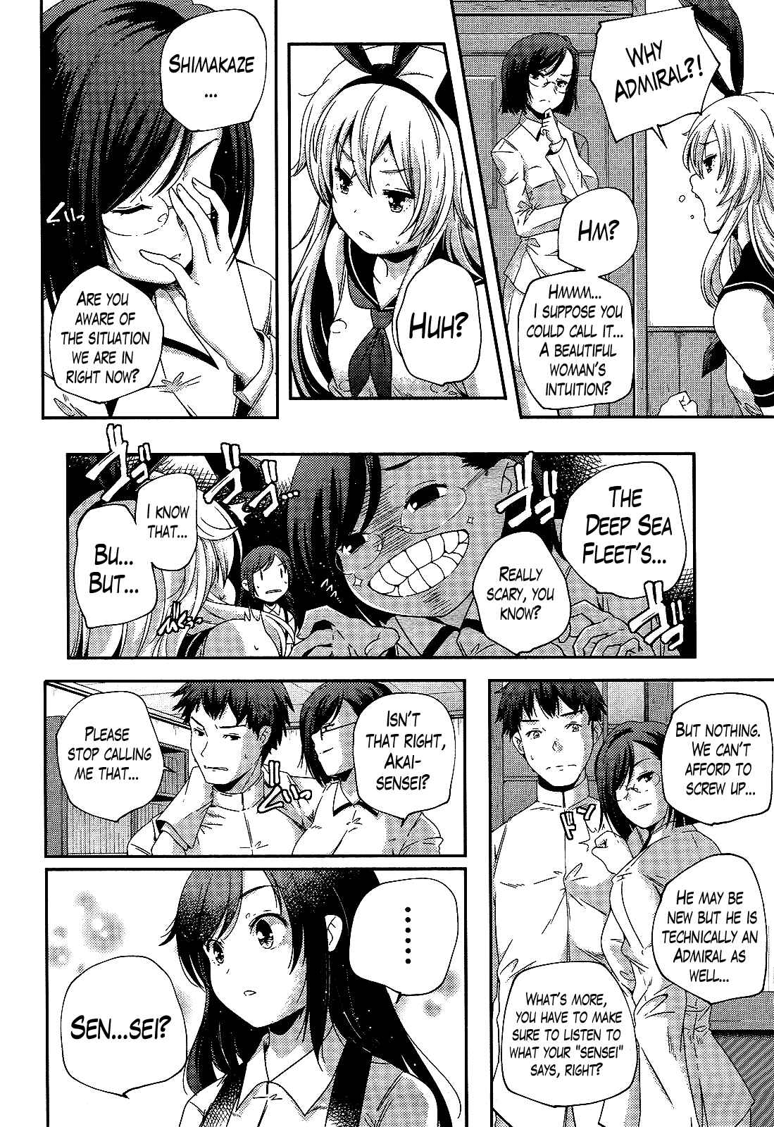 Page 4 Chapter 2 Kantai Collection -KanColle- Shimakaze Tsumujikaze no Shoujo