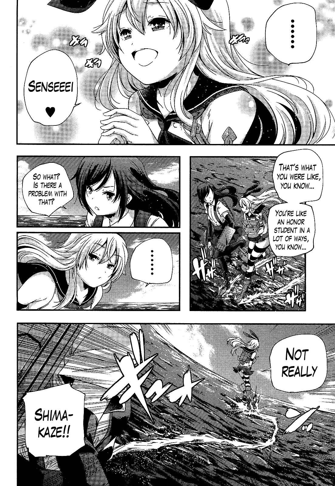 Page 6 Chapter 2 Kantai Collection -KanColle- Shimakaze Tsumujikaze no Shoujo