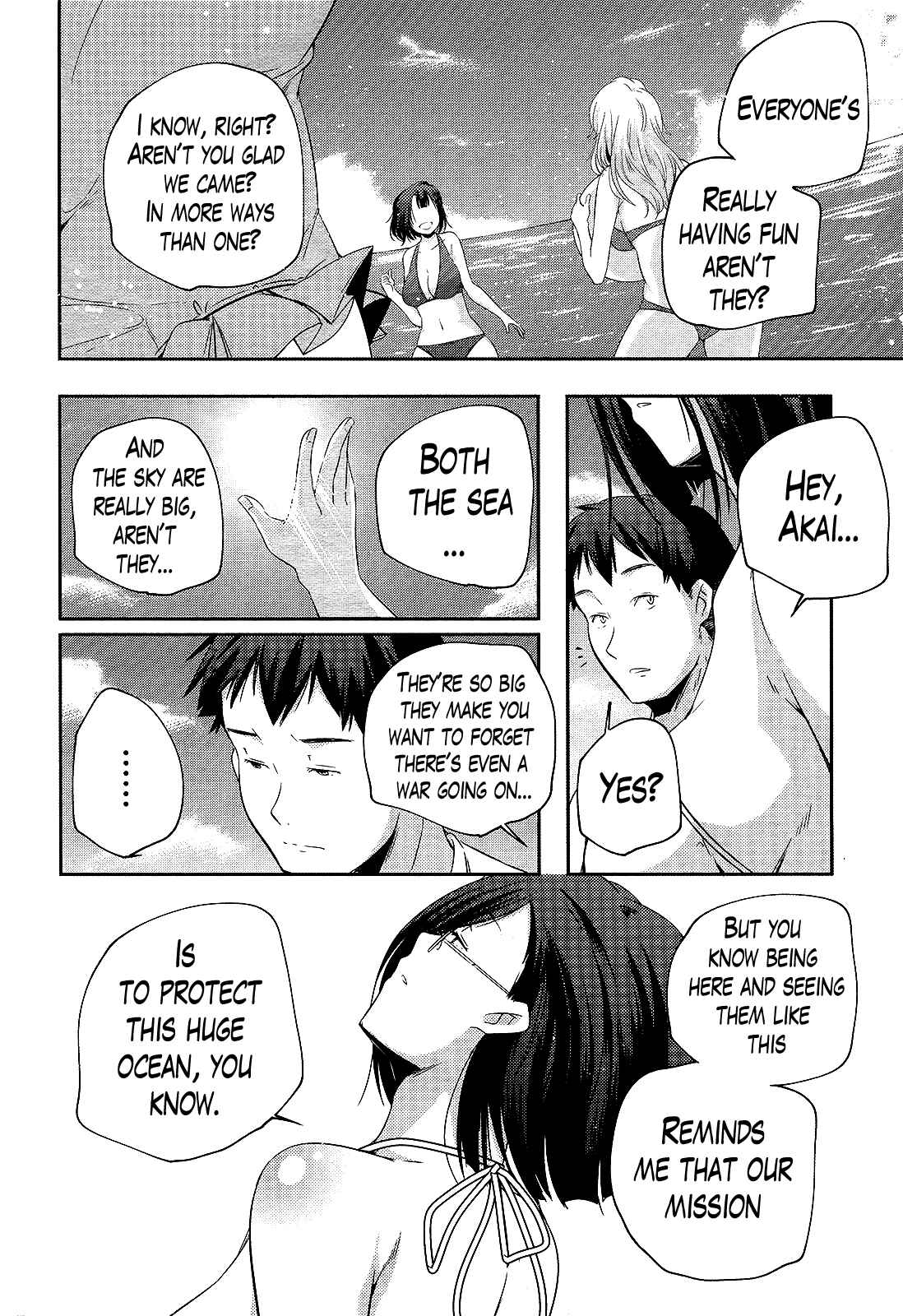 Page 10 Chapter 6 Kantai Collection -KanColle- Shimakaze Tsumujikaze no Shoujo