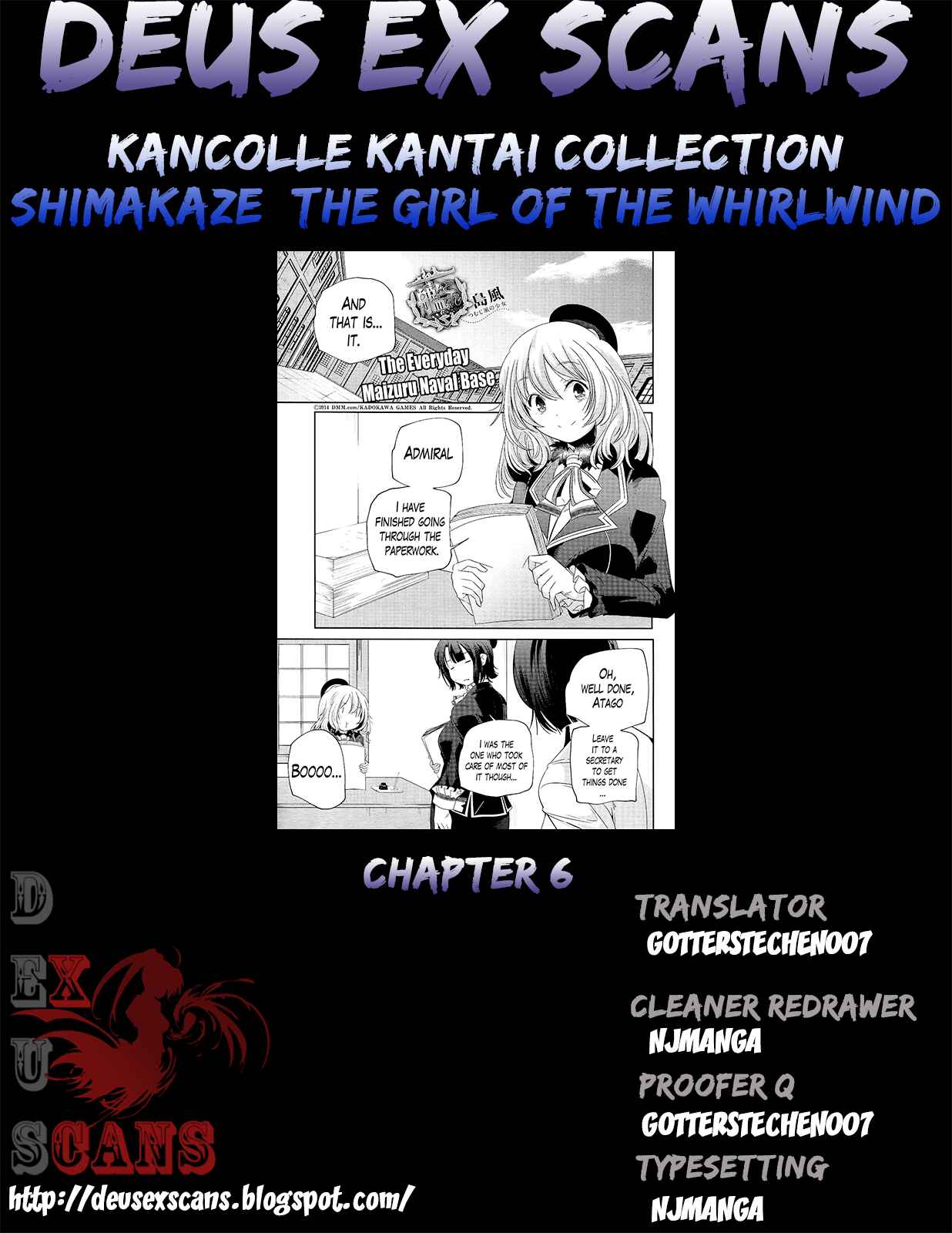 Page 13 Chapter 6 Kantai Collection -KanColle- Shimakaze Tsumujikaze no Shoujo