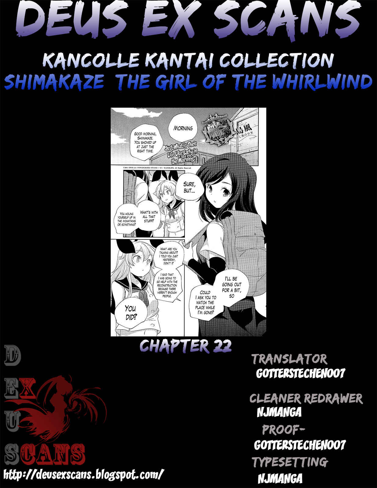Page 17 Chapter 22 Kantai Collection -KanColle- Shimakaze Tsumujikaze no Shoujo