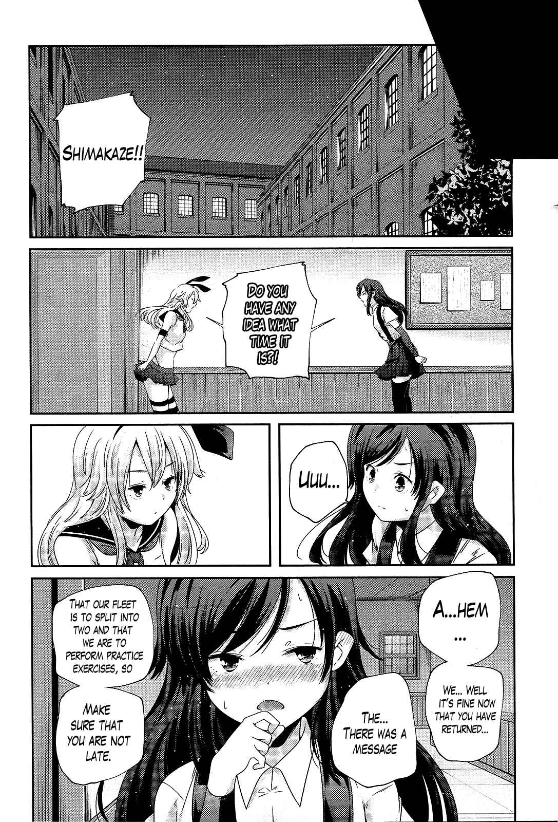 Page 14 Chapter 3 Kantai Collection -KanColle- Shimakaze Tsumujikaze no Shoujo