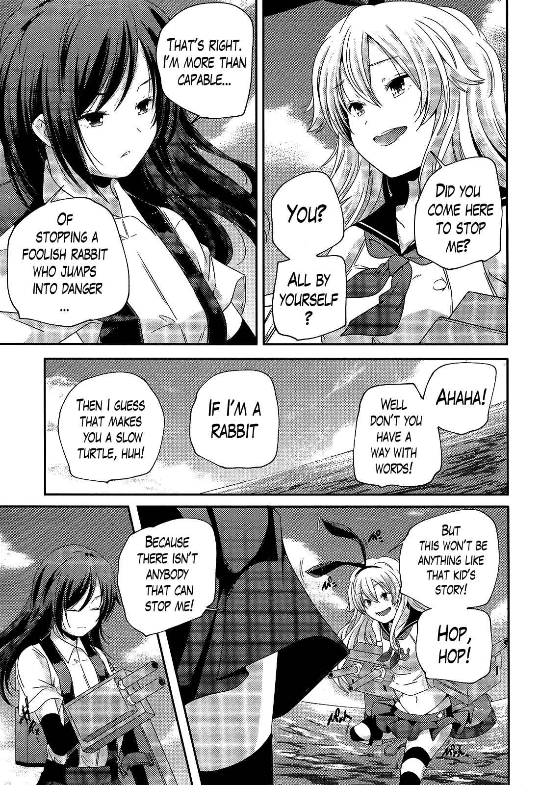 Page 11 Chapter 4 Kantai Collection -KanColle- Shimakaze Tsumujikaze no Shoujo