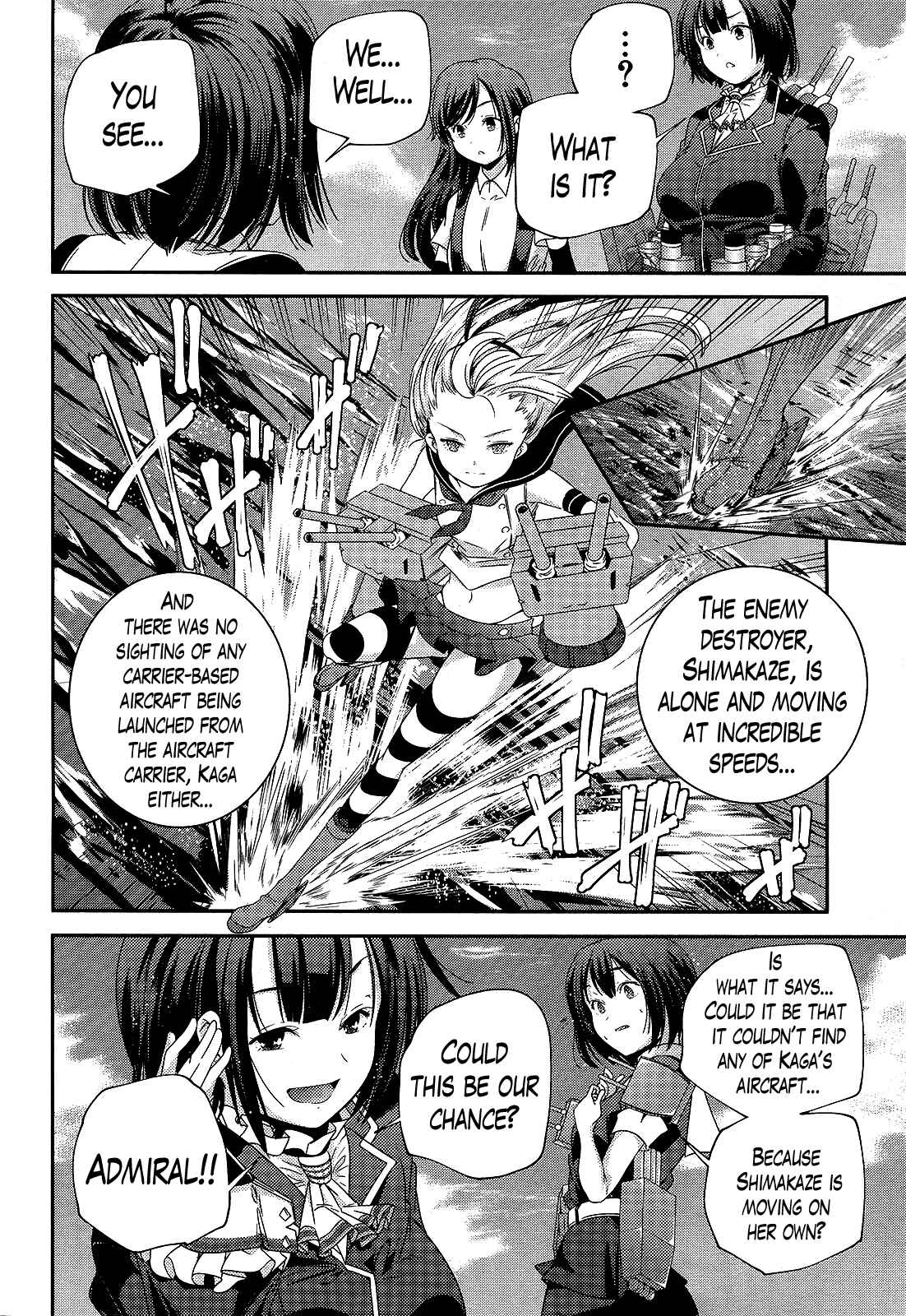 Page 4 Chapter 4 Kantai Collection -KanColle- Shimakaze Tsumujikaze no Shoujo