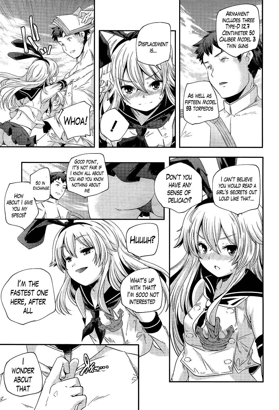 Page 25 Chapter 1 Kantai Collection -KanColle- Shimakaze Tsumujikaze no Shoujo