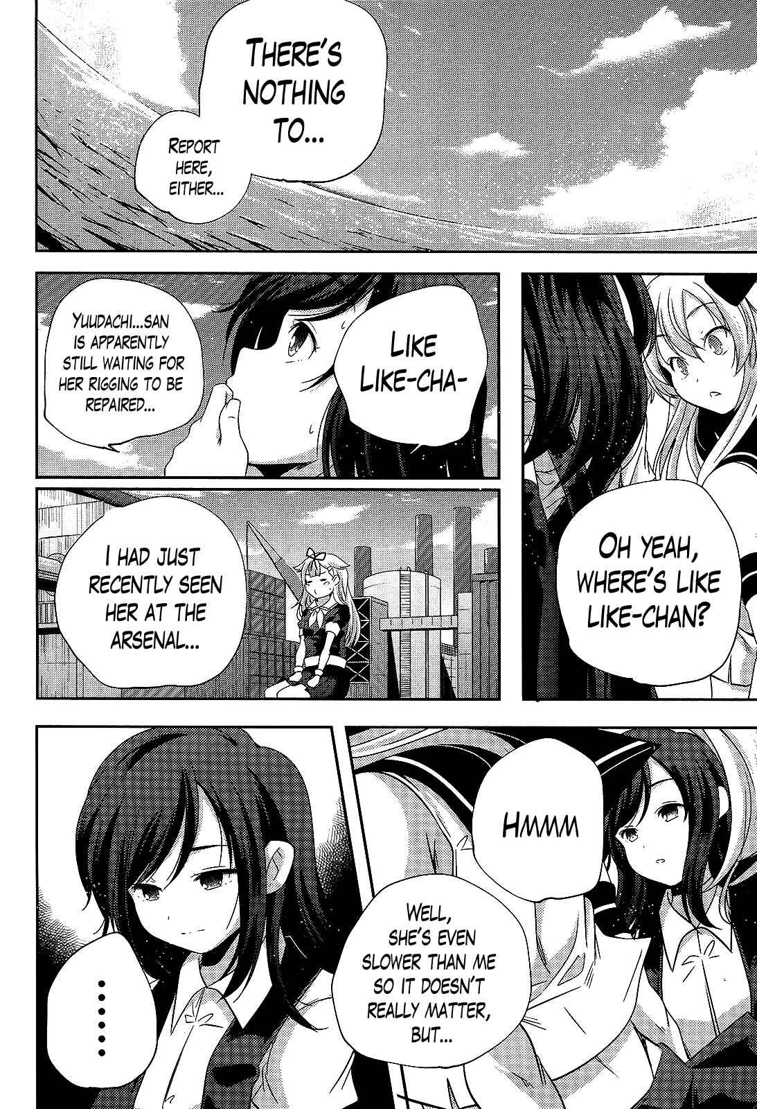 Page 10 Chapter 11 Kantai Collection -KanColle- Shimakaze Tsumujikaze no Shoujo