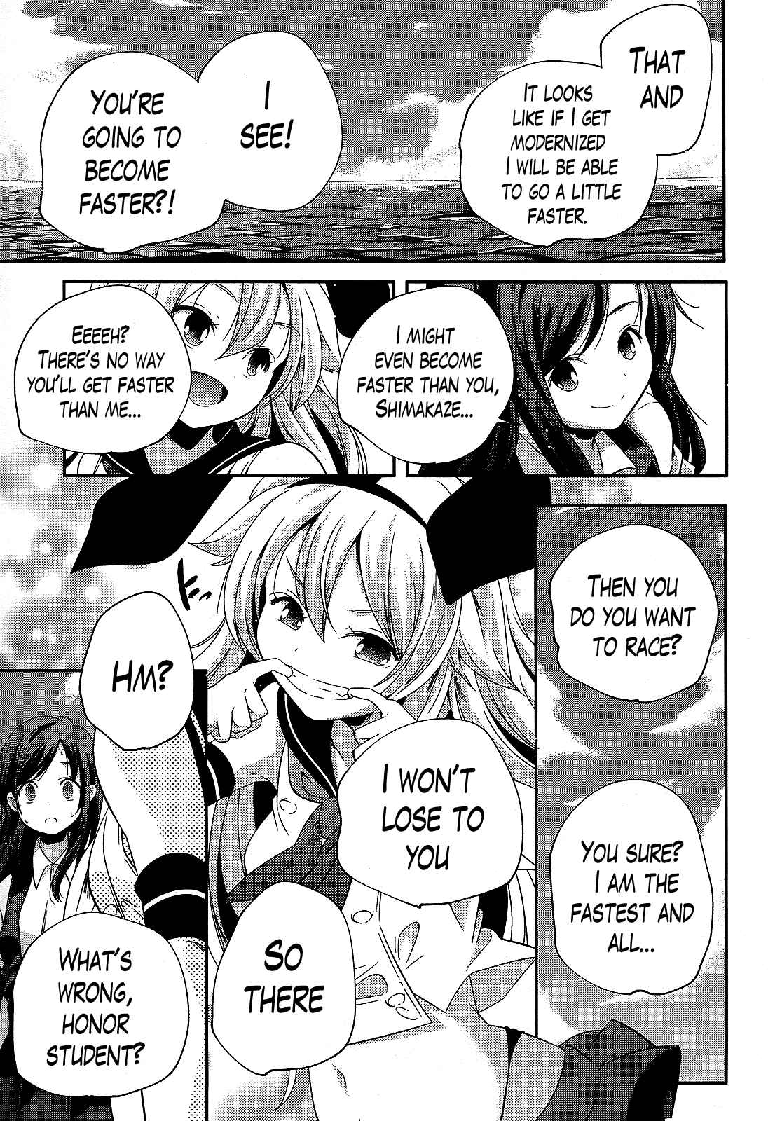 Page 13 Chapter 11 Kantai Collection -KanColle- Shimakaze Tsumujikaze no Shoujo