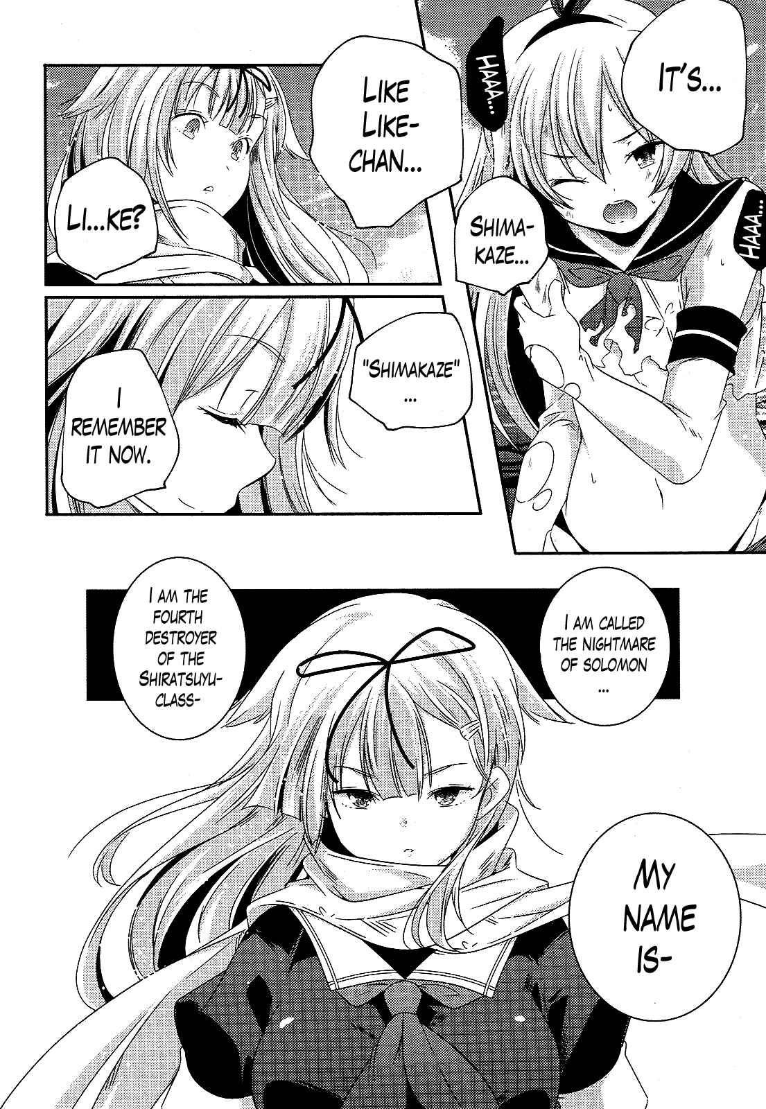 Page 20 Chapter 7 Kantai Collection -KanColle- Shimakaze Tsumujikaze no Shoujo