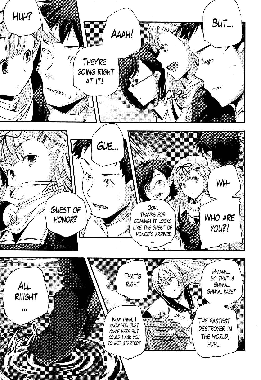 Page 7 Chapter 7 Kantai Collection -KanColle- Shimakaze Tsumujikaze no Shoujo