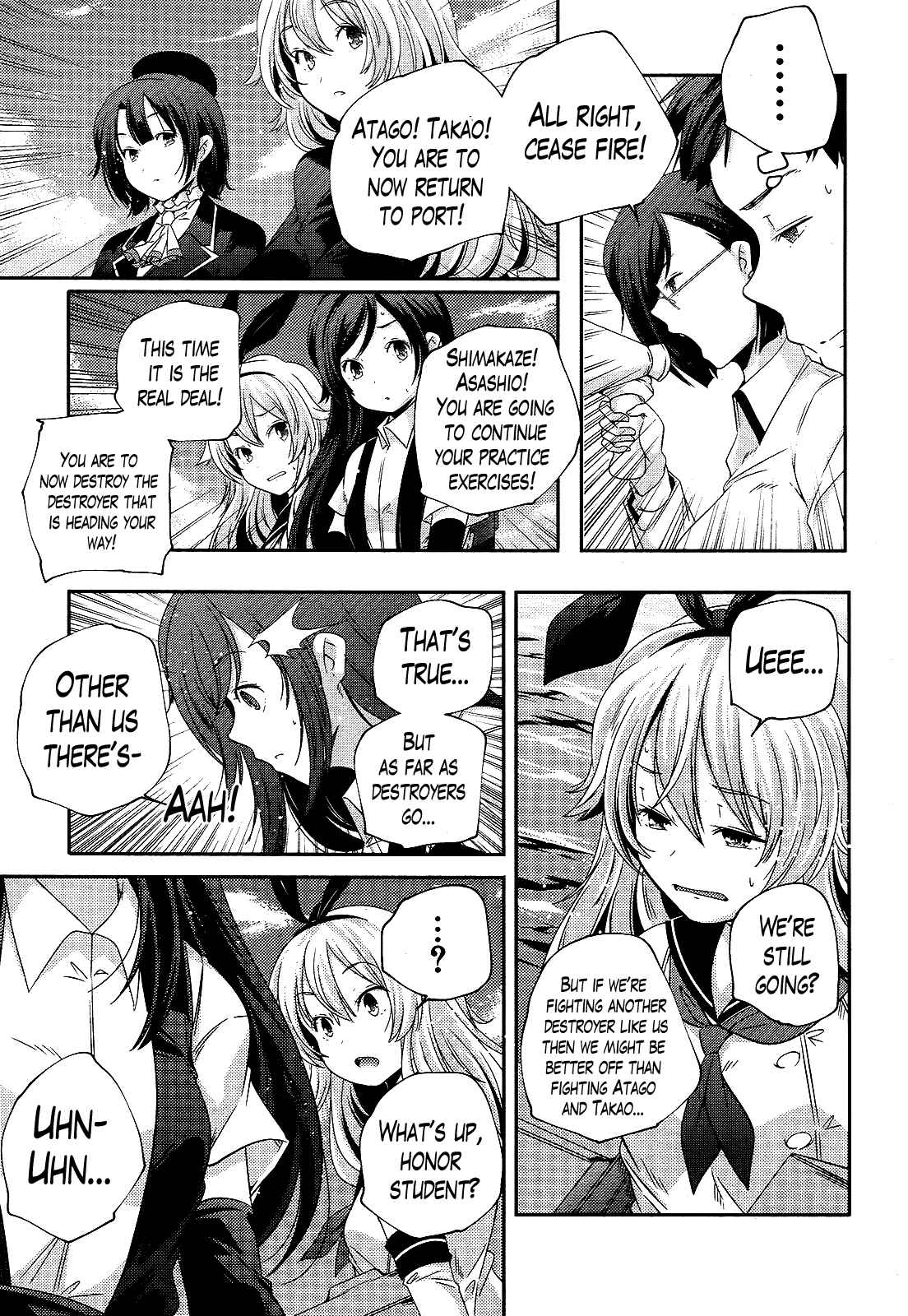 Page 9 Chapter 7 Kantai Collection -KanColle- Shimakaze Tsumujikaze no Shoujo