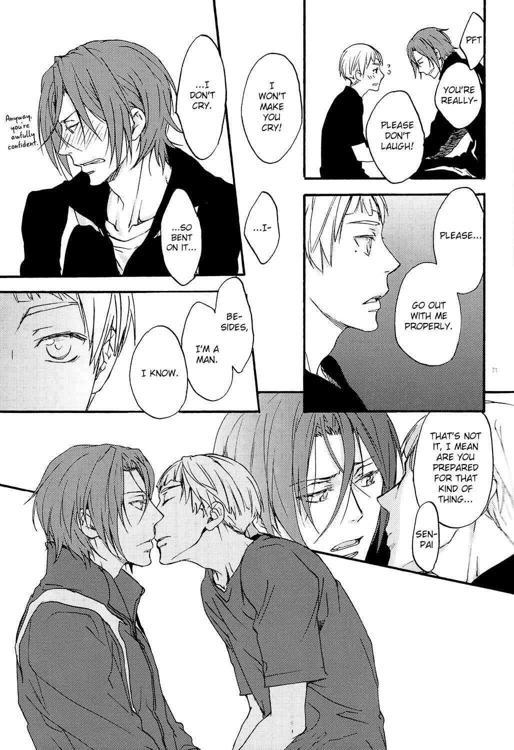 Page 70 Chapter 3 Free! - Doushiyouka (Doujinshi)
