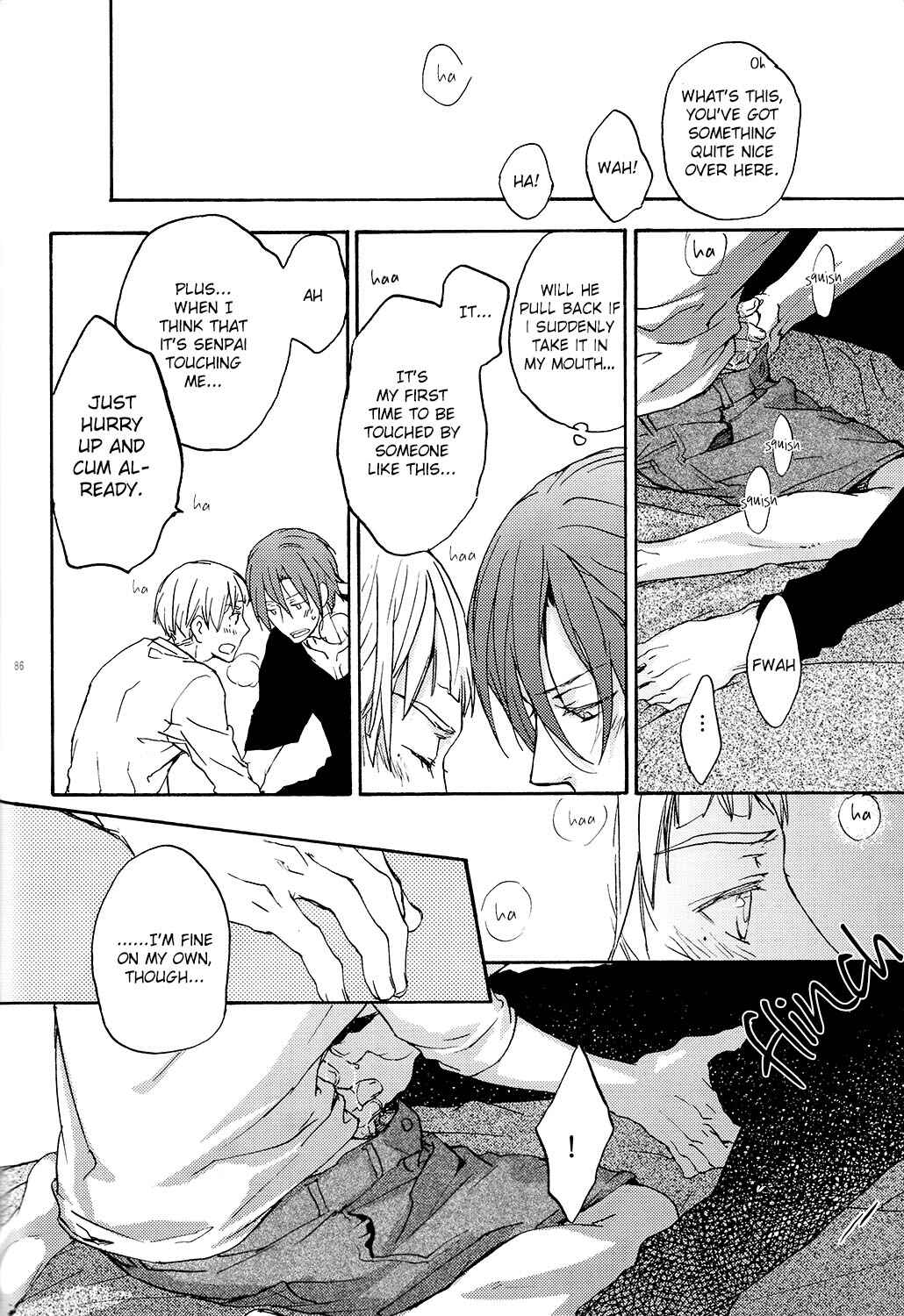 Page 85 Chapter 3 Free! - Doushiyouka (Doujinshi)