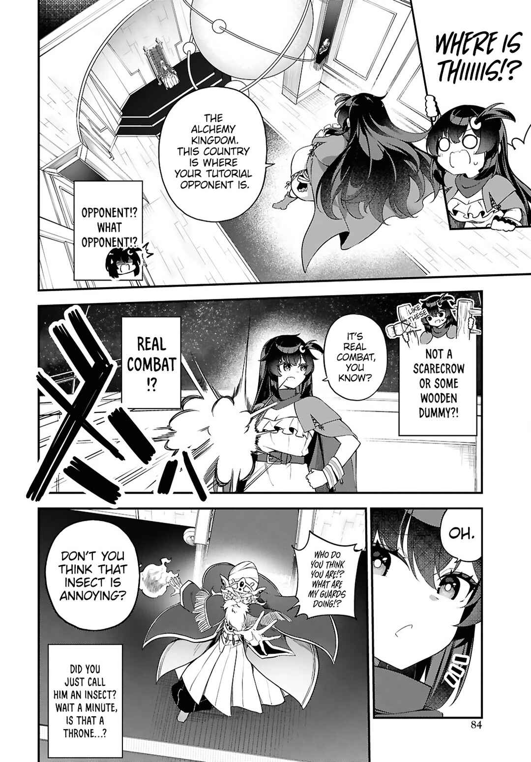 Page 12 Chapter 1 Ato wa Gojiyuu ni Douzo! ~Tutorial de Kami-sama ga Last Boss wo Taoshi Chatta node Watashi wa Suki Houdai Ikiteiku~
