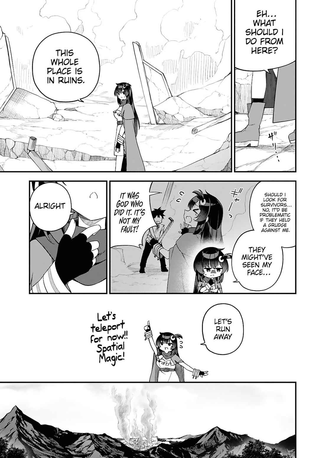 Page 16 Chapter 1 Ato wa Gojiyuu ni Douzo! ~Tutorial de Kami-sama ga Last Boss wo Taoshi Chatta node Watashi wa Suki Houdai Ikiteiku~