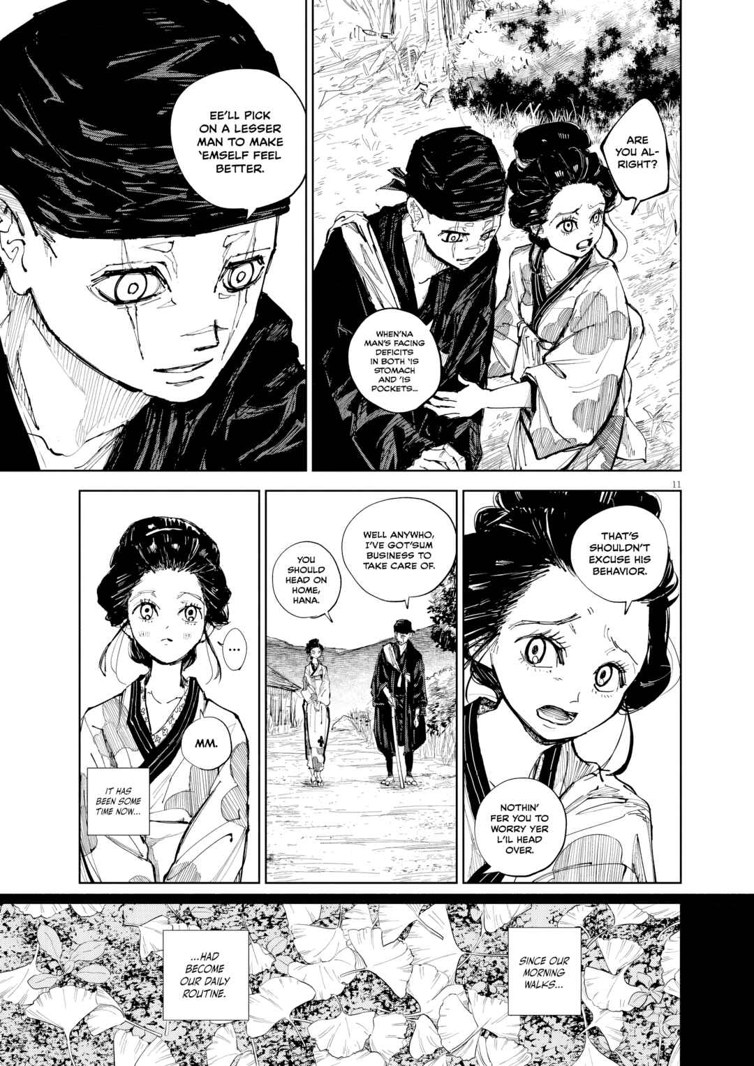 Page 11 Chapter 0 The Tale of Zatoichi NOIR