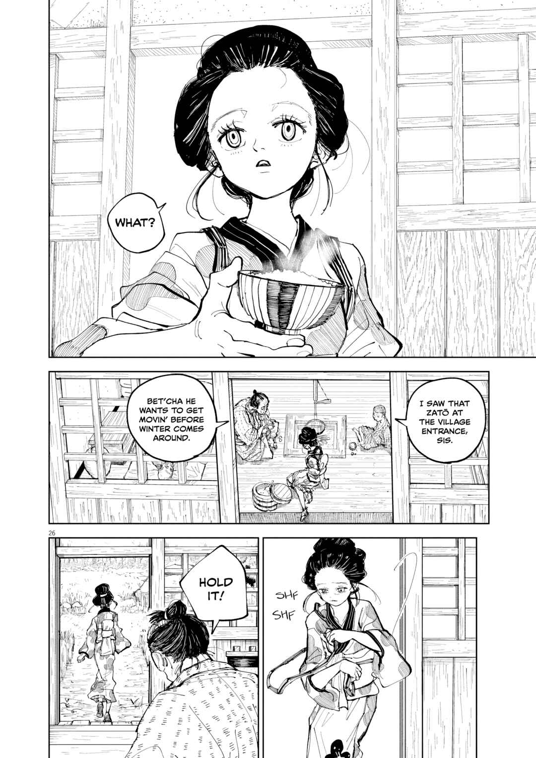 Page 26 Chapter 0 The Tale of Zatoichi NOIR