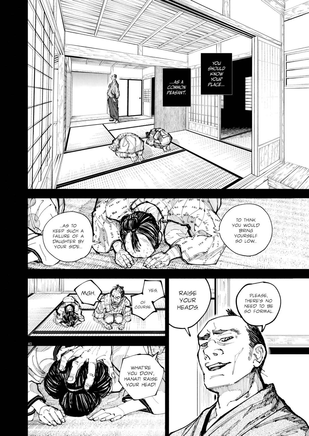 Page 40 Chapter 0 The Tale of Zatoichi NOIR