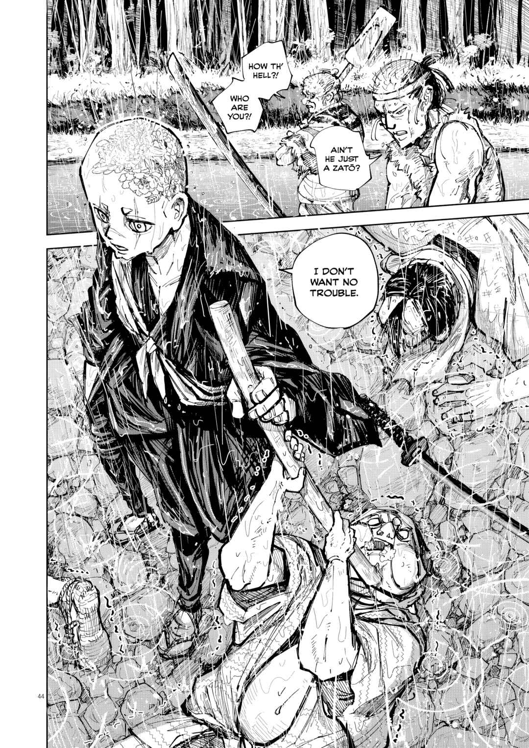 Page 44 Chapter 0 The Tale of Zatoichi NOIR