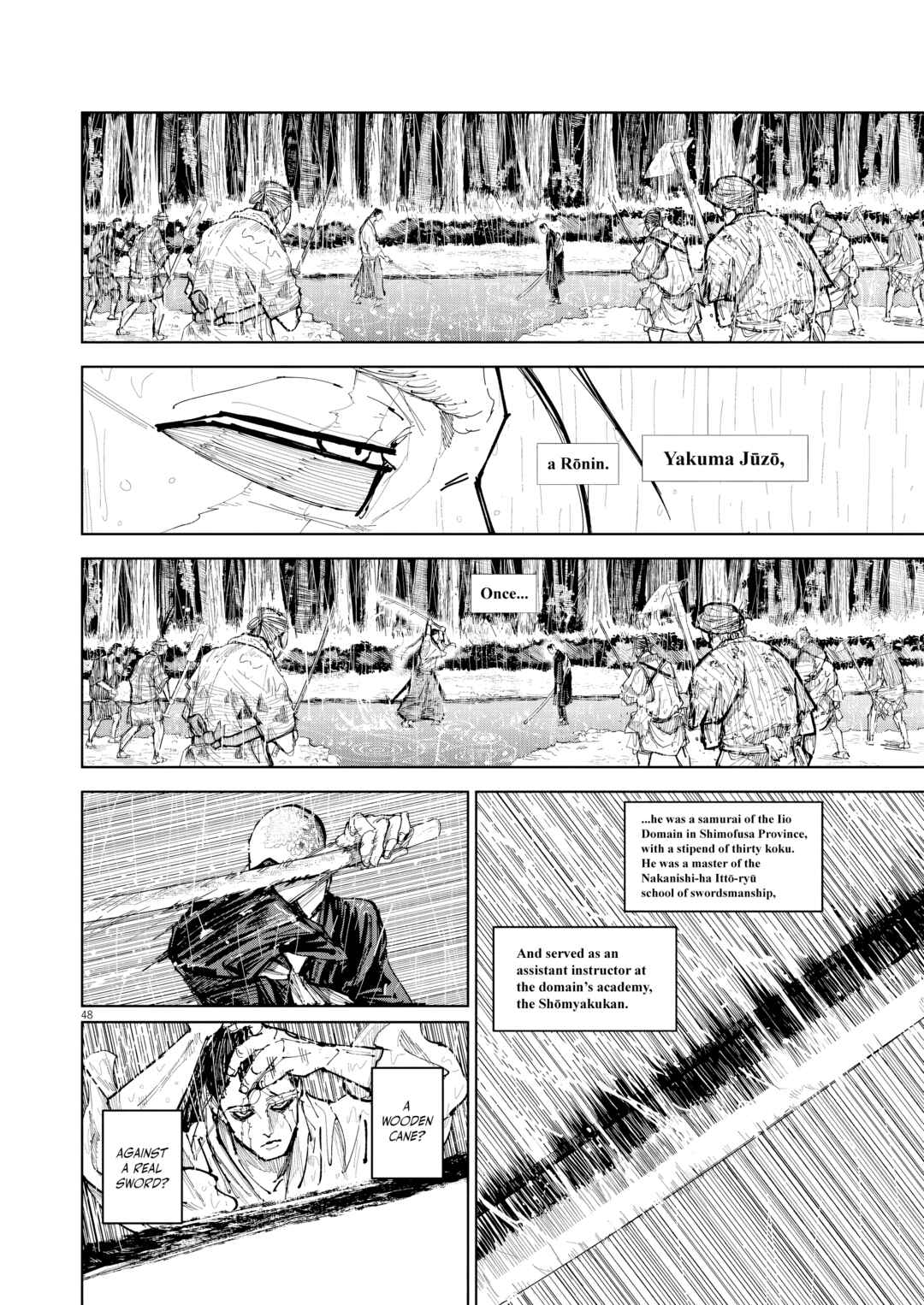Page 48 Chapter 0 The Tale of Zatoichi NOIR