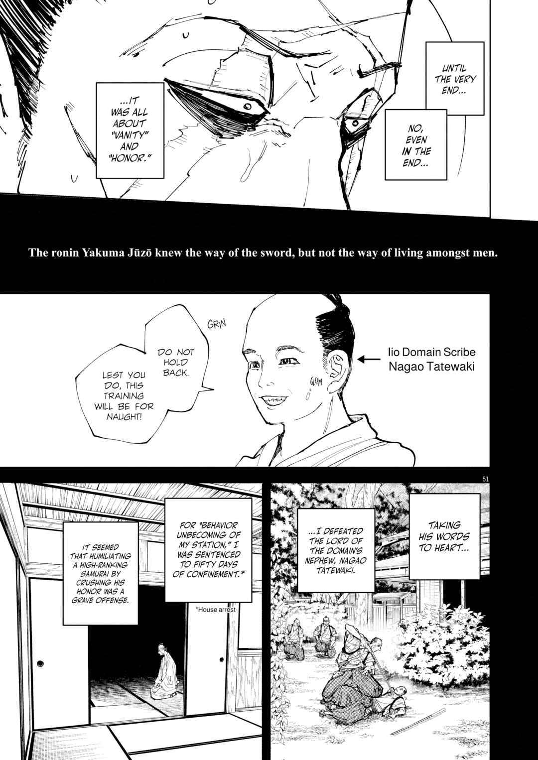 Page 51 Chapter 0 The Tale of Zatoichi NOIR