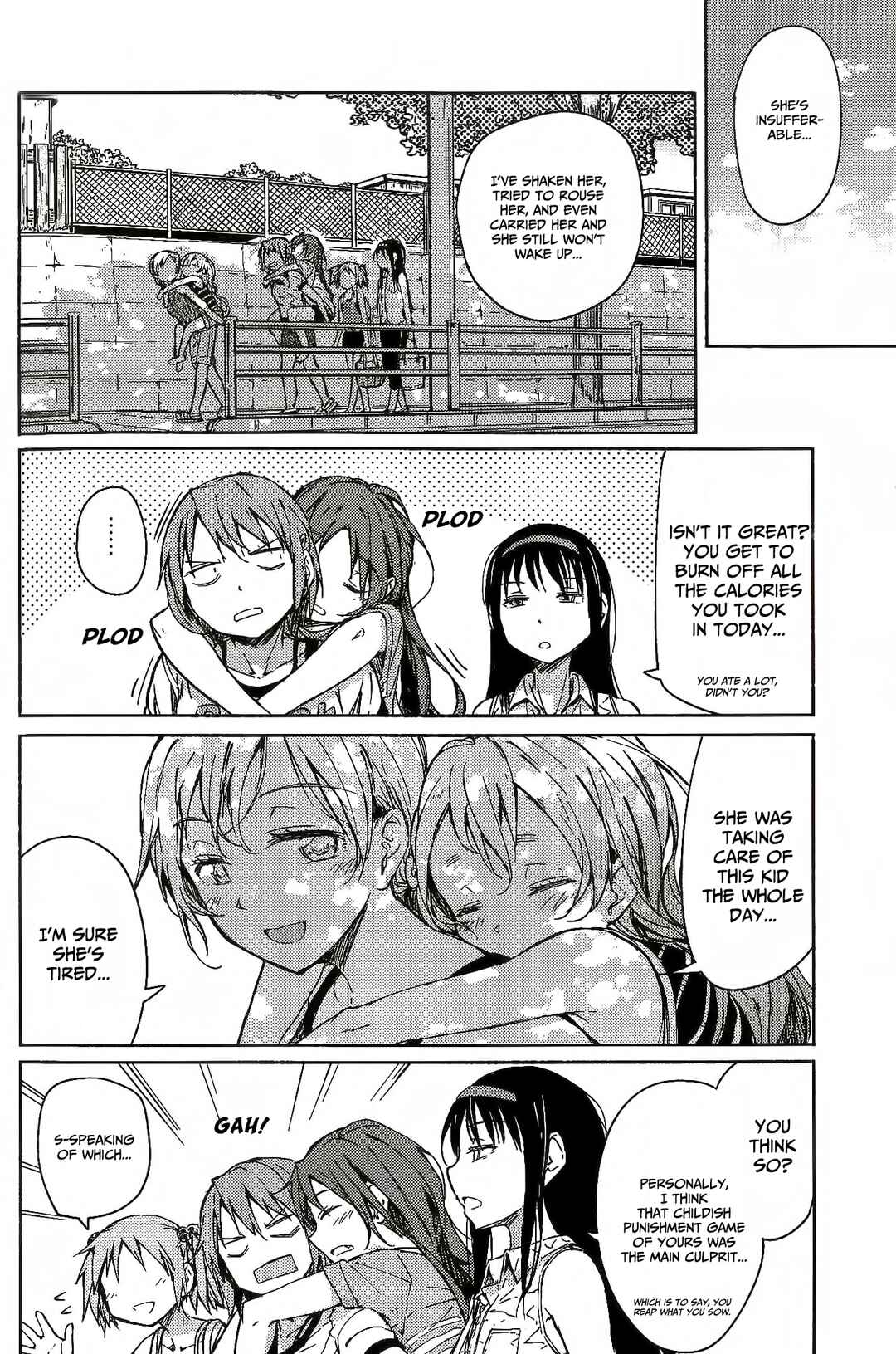 Page 34 Chapter Unknown_1367 Mahou Shoujo Madoka Magica - Tekitai Sisters! (Doujinshi)