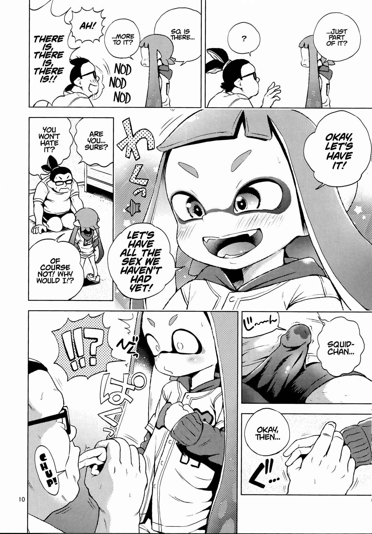 Page 9 Chapter Unknown_be4e Splatoon - Tanoshii Sex (Doujinshi)