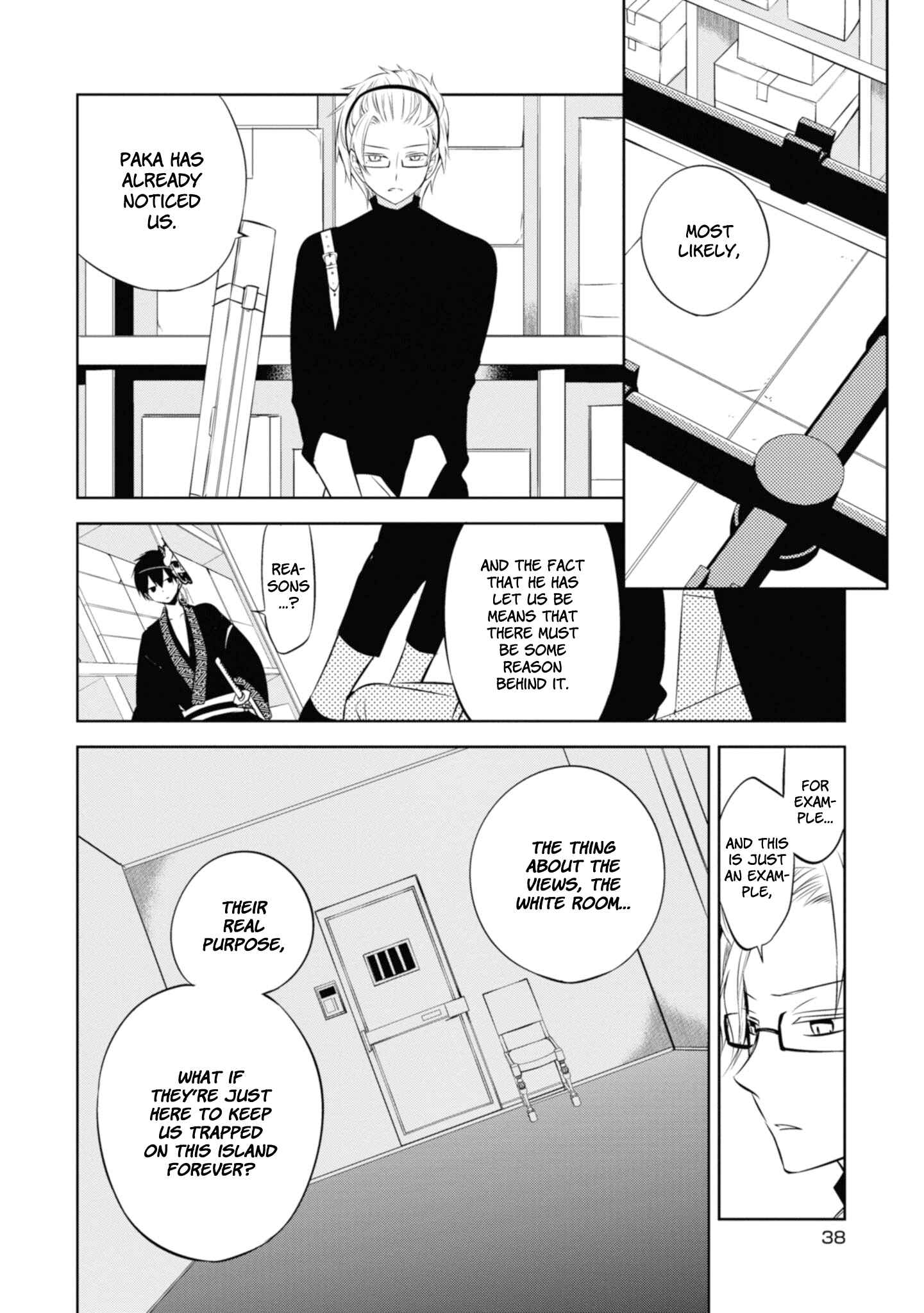 Page 38 Chapter 34 Naka no Hito Genome [Jikkyouchuu]