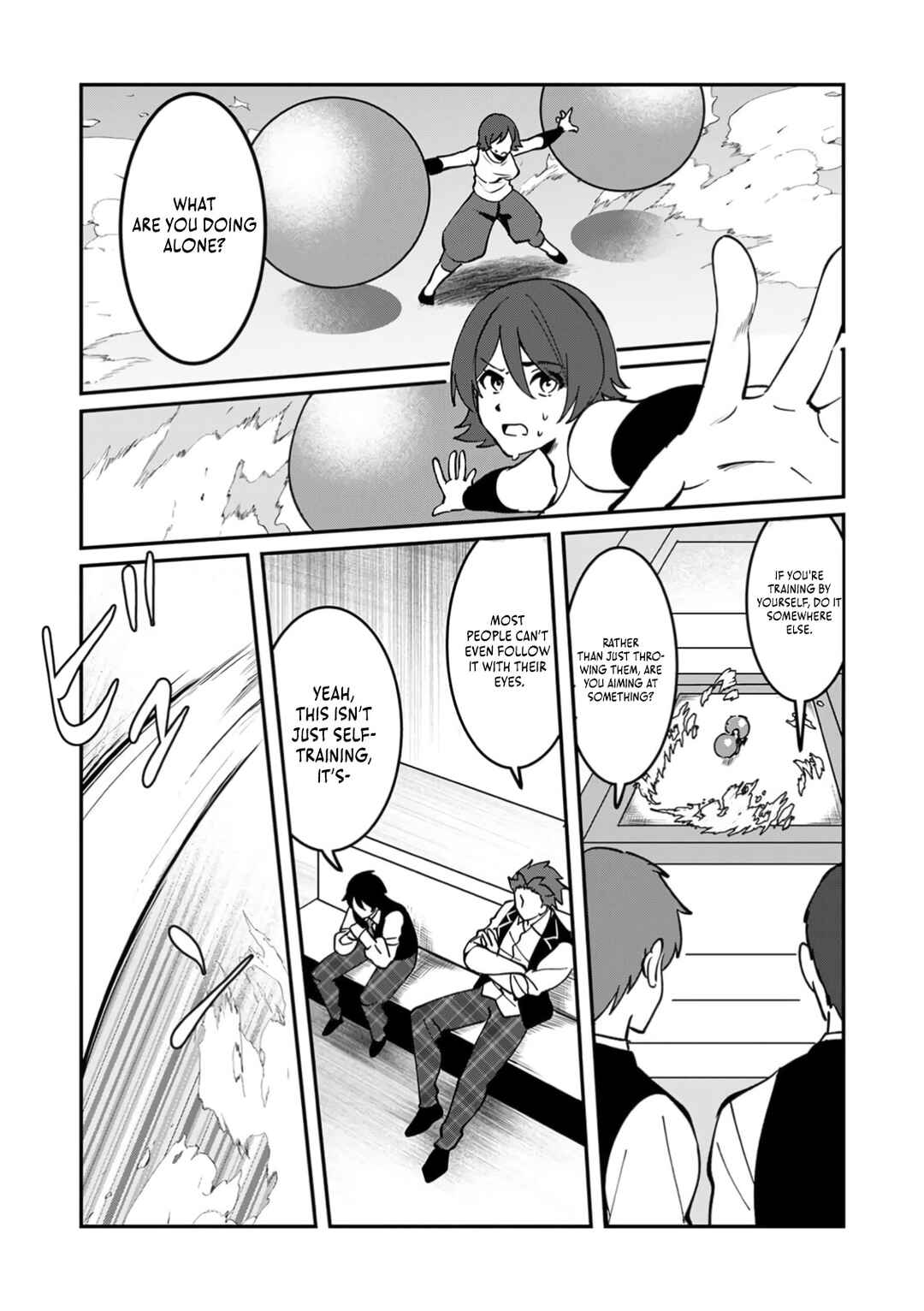 Page 17 Chapter 6 Hazure Skill Nendouryoku (Tadashi Level MAX) de Musou suru ~Te wo Kazasu Dake desu. Eishou to ka Hissatsu Waza to ka Irimasen. Nenjiru Dake de Taosemasu~